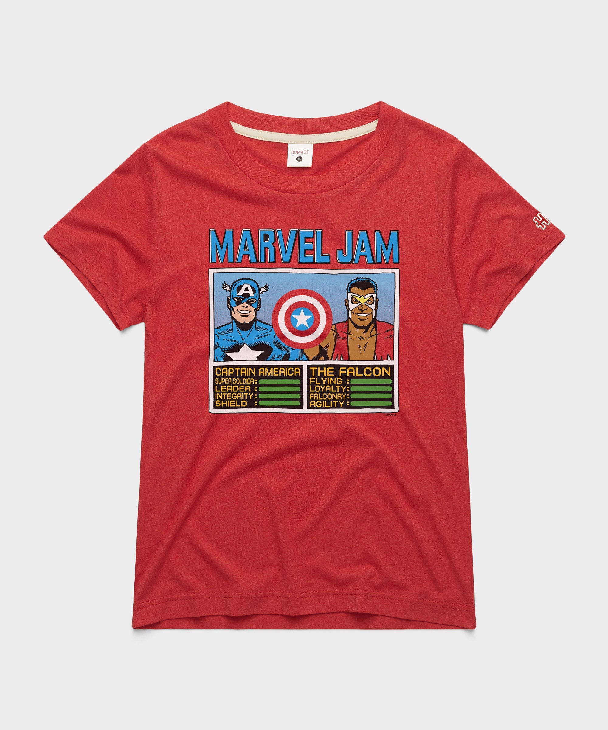 Women's Marvel Jam Captain America And The Falcon