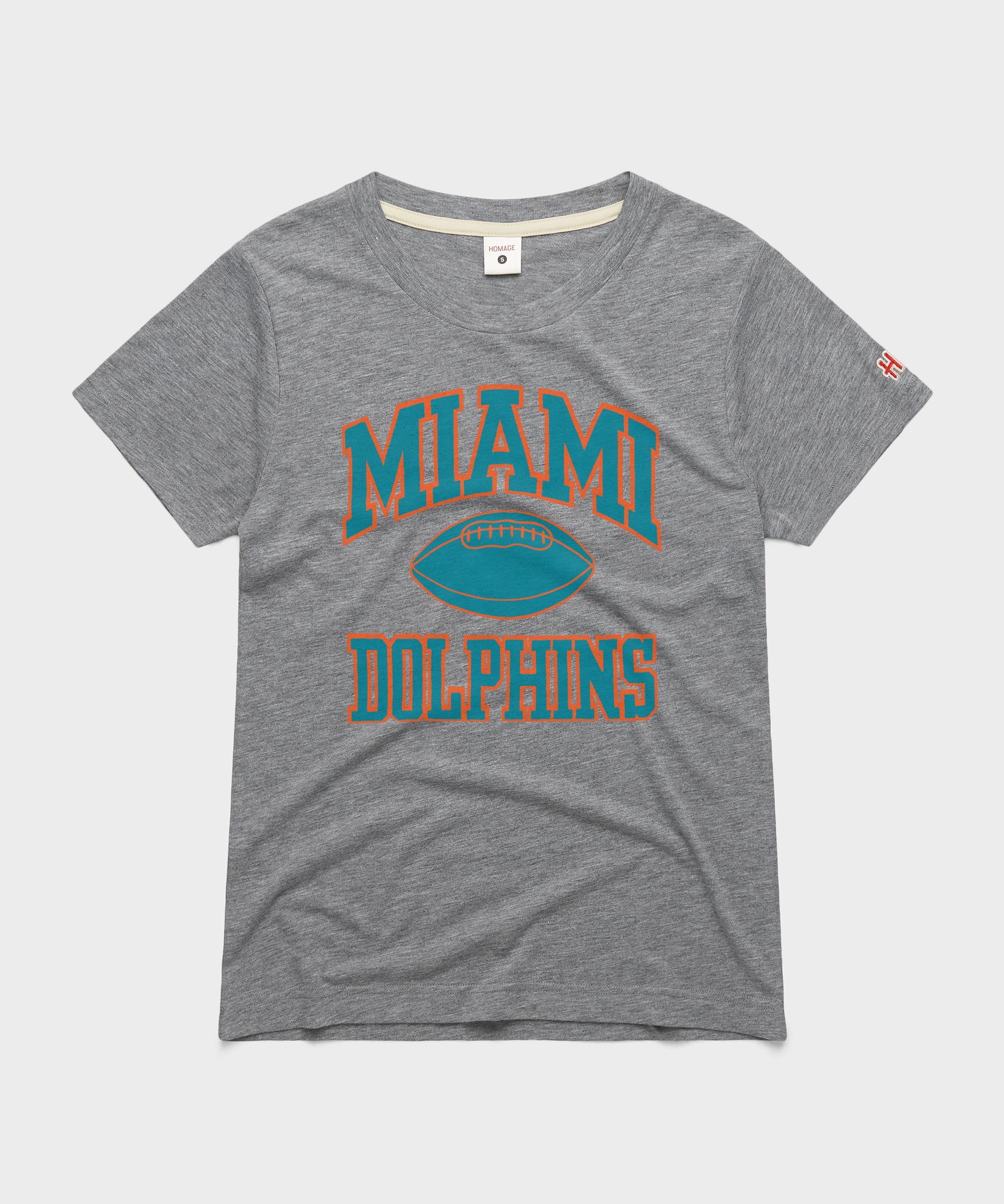 Women's Miami Dolphins Gridiron Grey