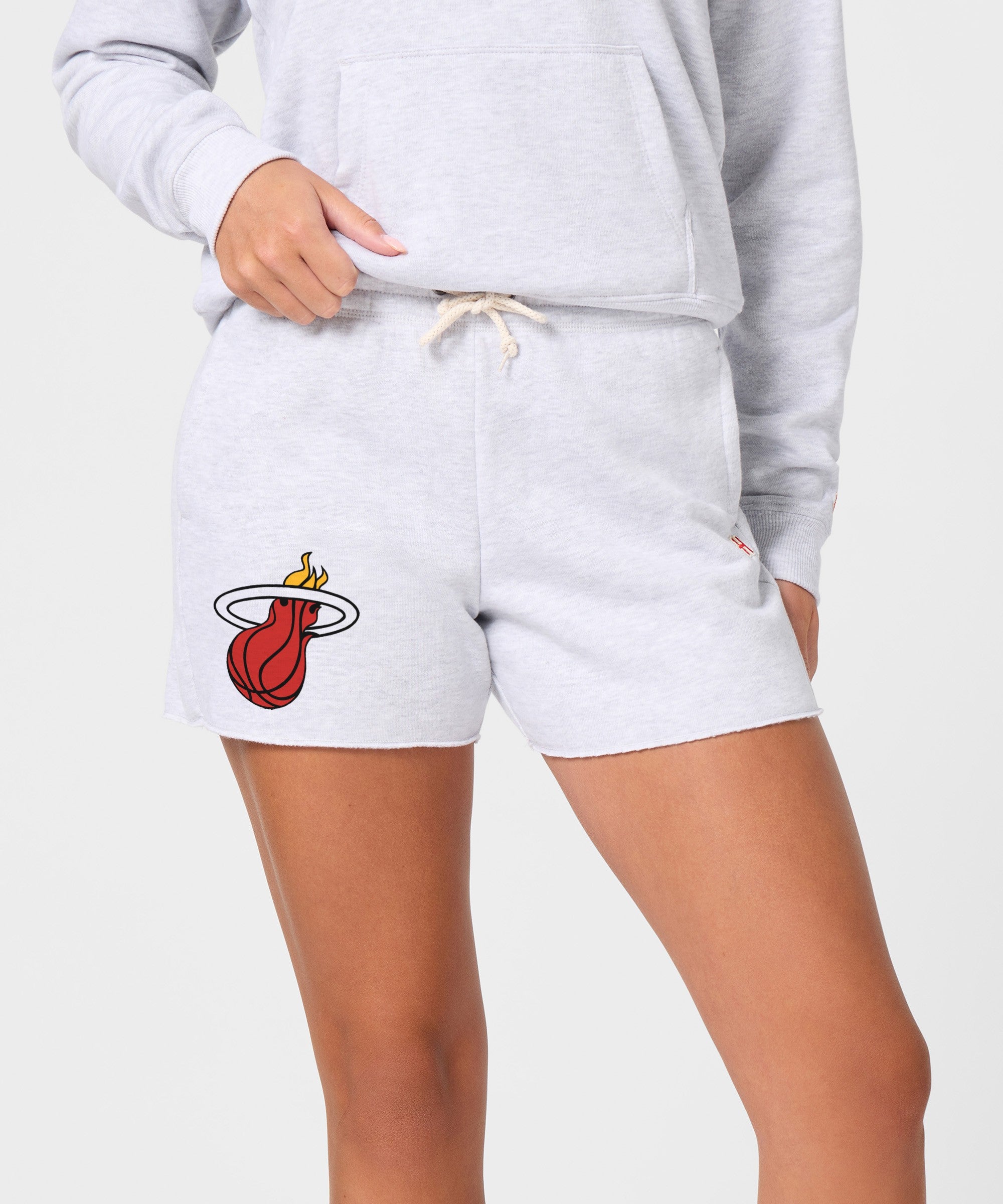 Women's Miami Heat Logo Sweat Shorts