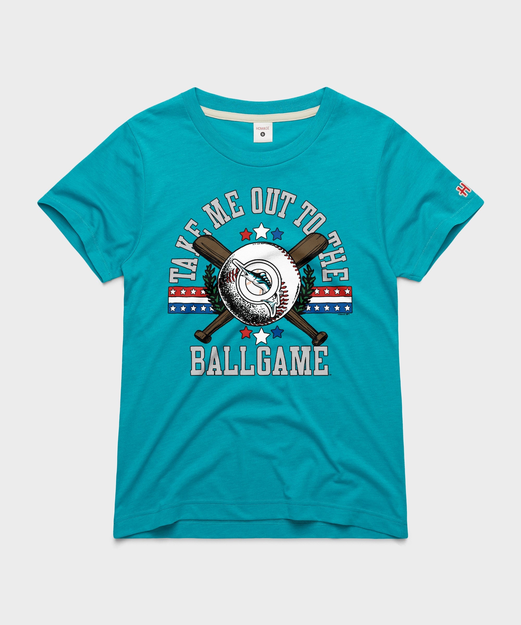 Women's Miami Marlins Take Me Out To The Ballgame