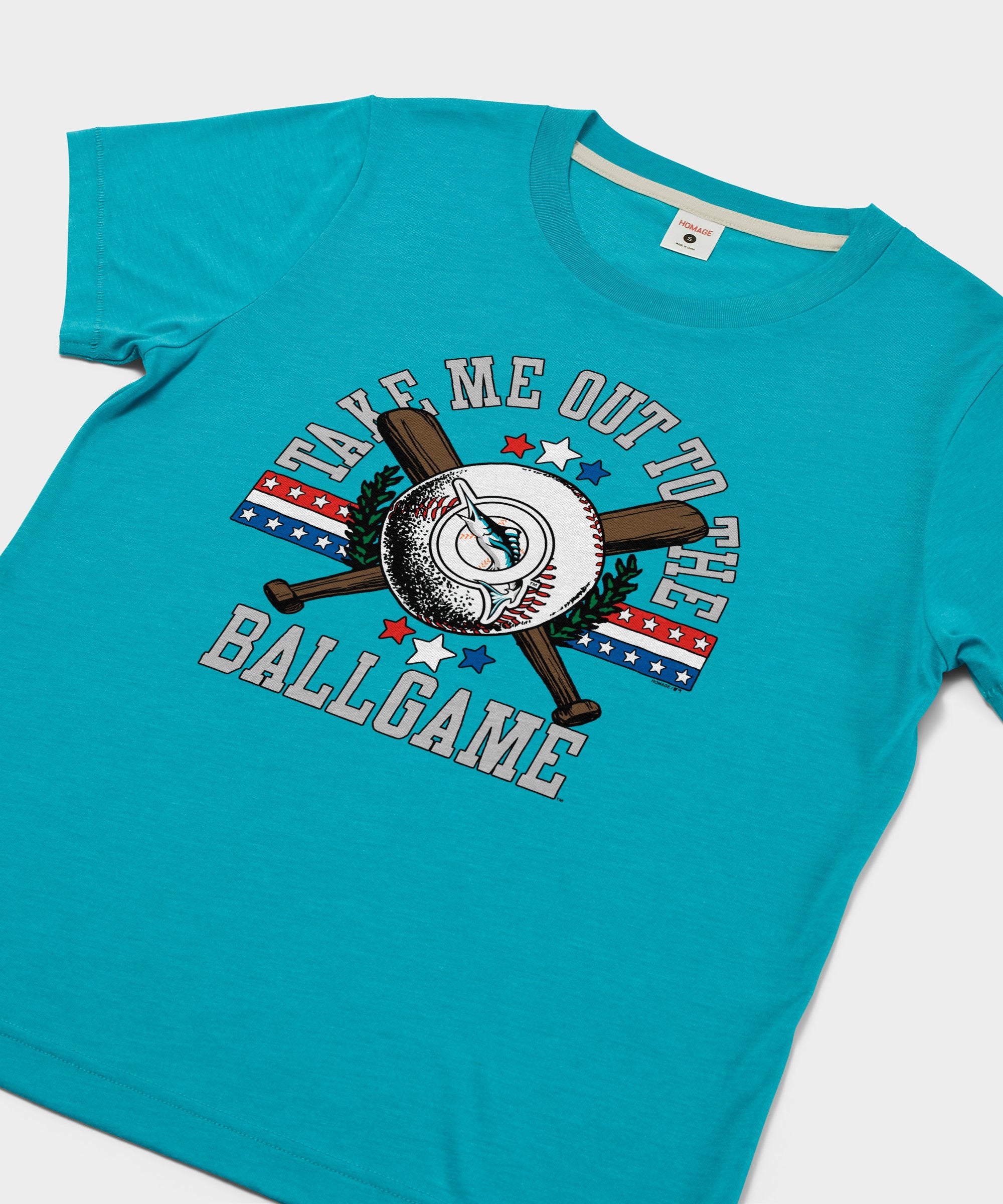 Women's Miami Marlins Take Me Out To The Ballgame