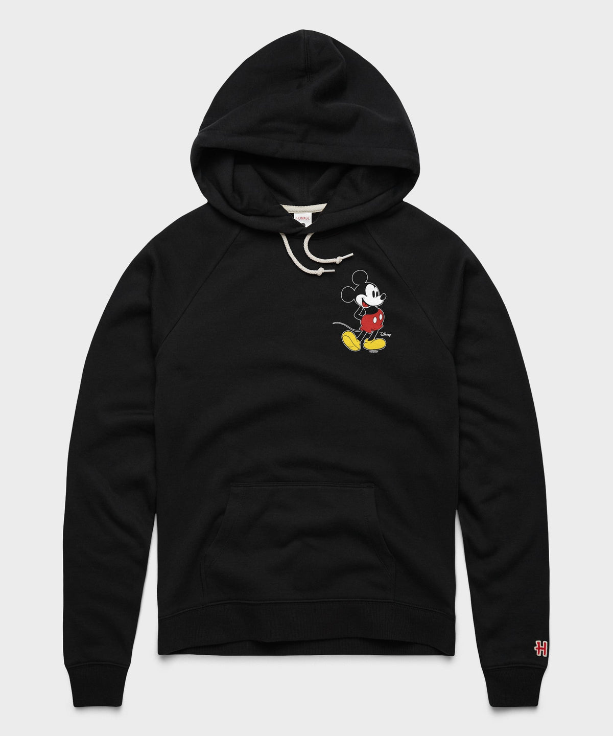 Women's Mickey Mouse Left Chest Hoodie
