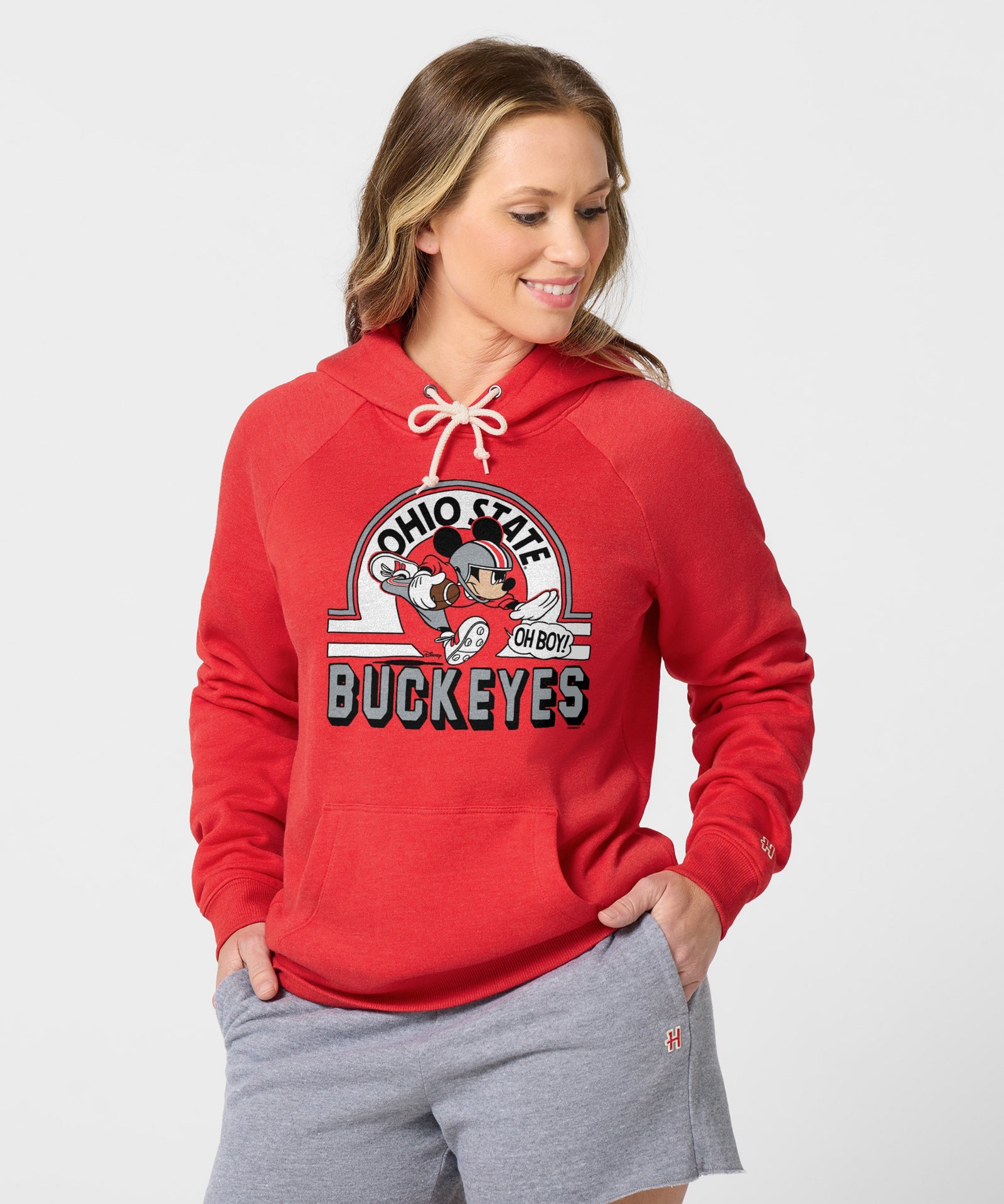 Women's Mickey Mouse X Ohio State Hoodie