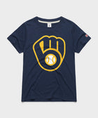 Women's Milwaukee Brewers Cap Logo '20