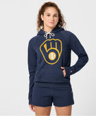 Women's Milwaukee Brewers Cap Logo '20 Hoodie