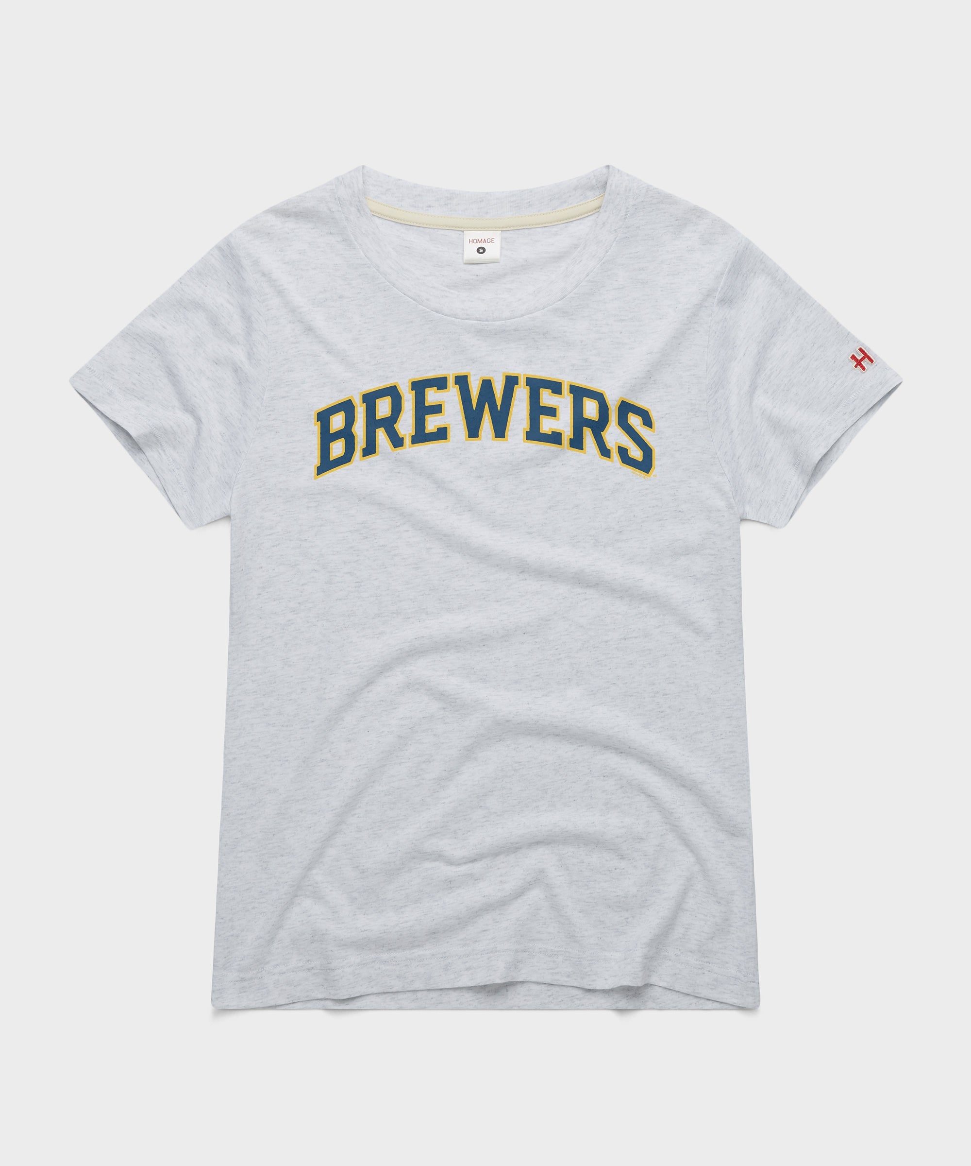 Women's Milwaukee Brewers Jersey Logo '20 Ash