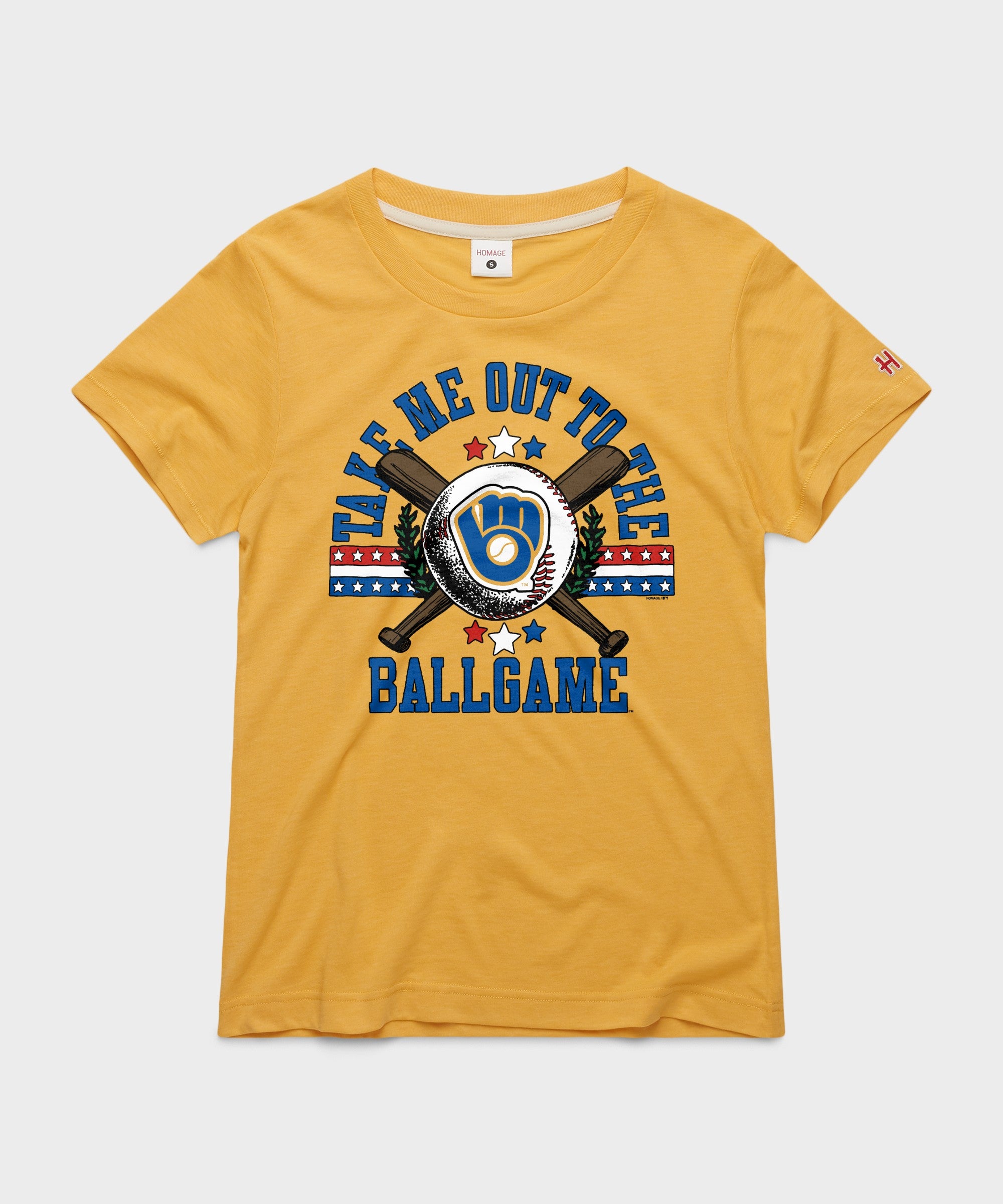 Women's Milwaukee Brewers Take Me Out To The Ballgame