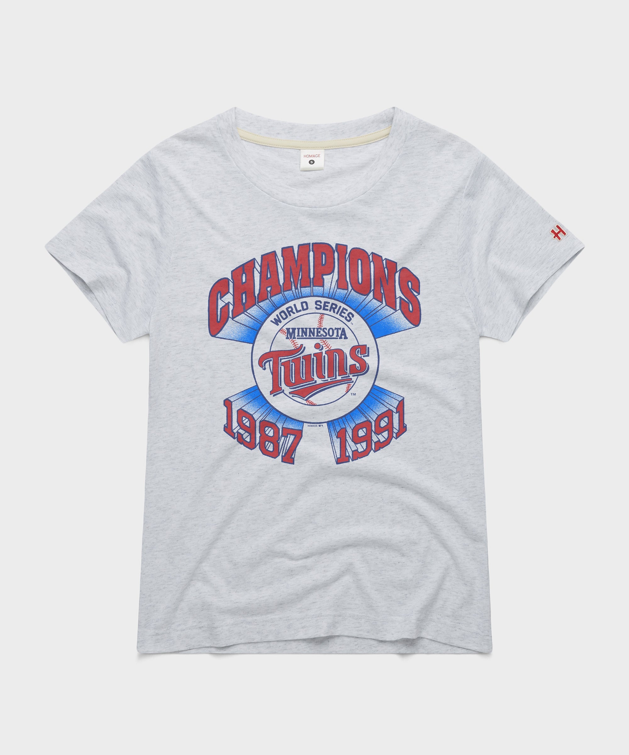 Women's Minnesota Twins World Series Champs Ash