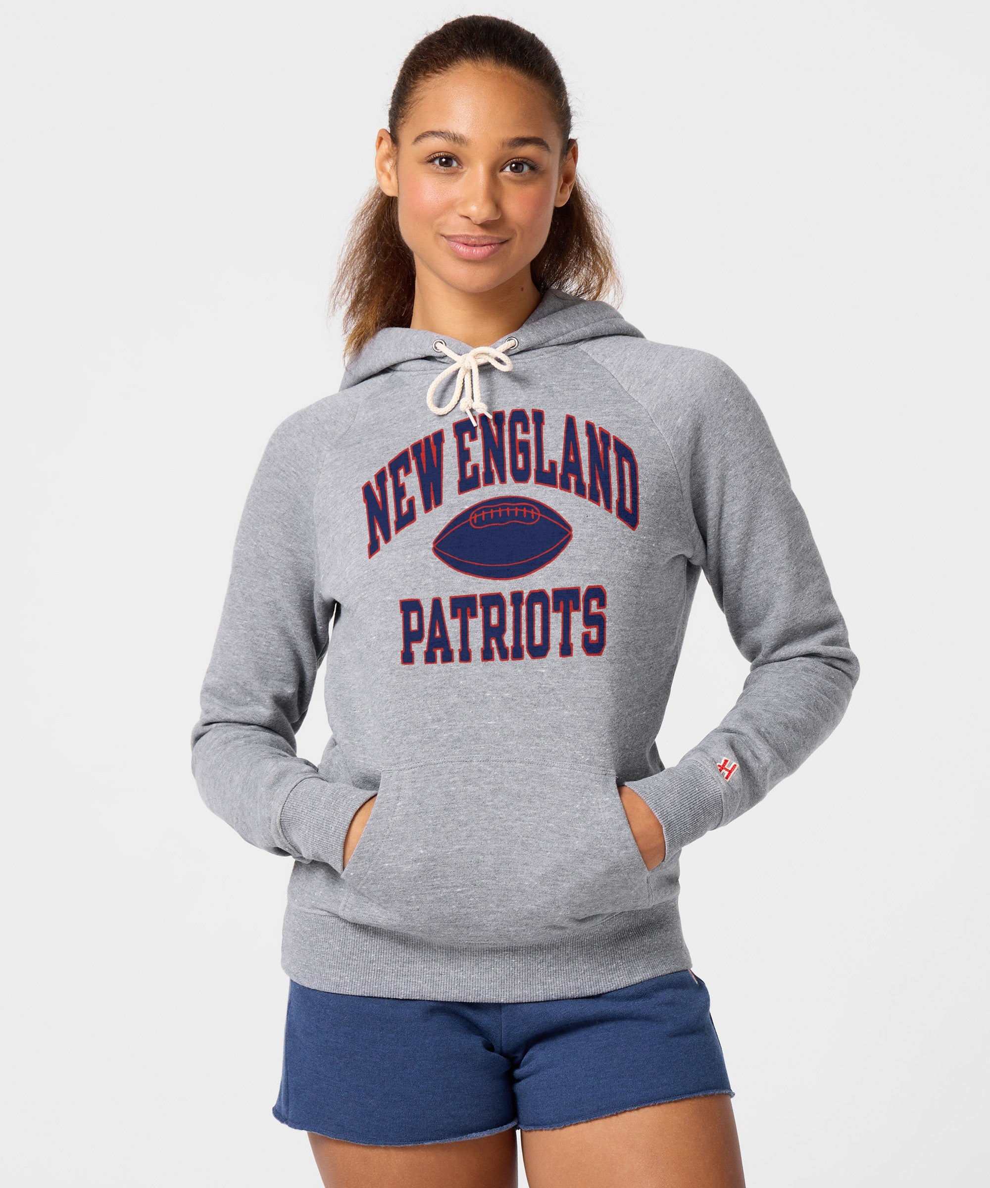 Women's New England Patriots Gridiron Hoodie