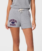 Women's New England Patriots Gridiron Sweat Shorts