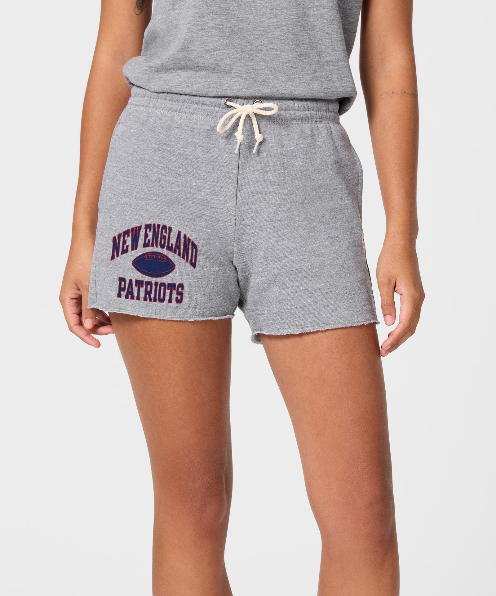 Women's New England Patriots Gridiron Sweat Shorts