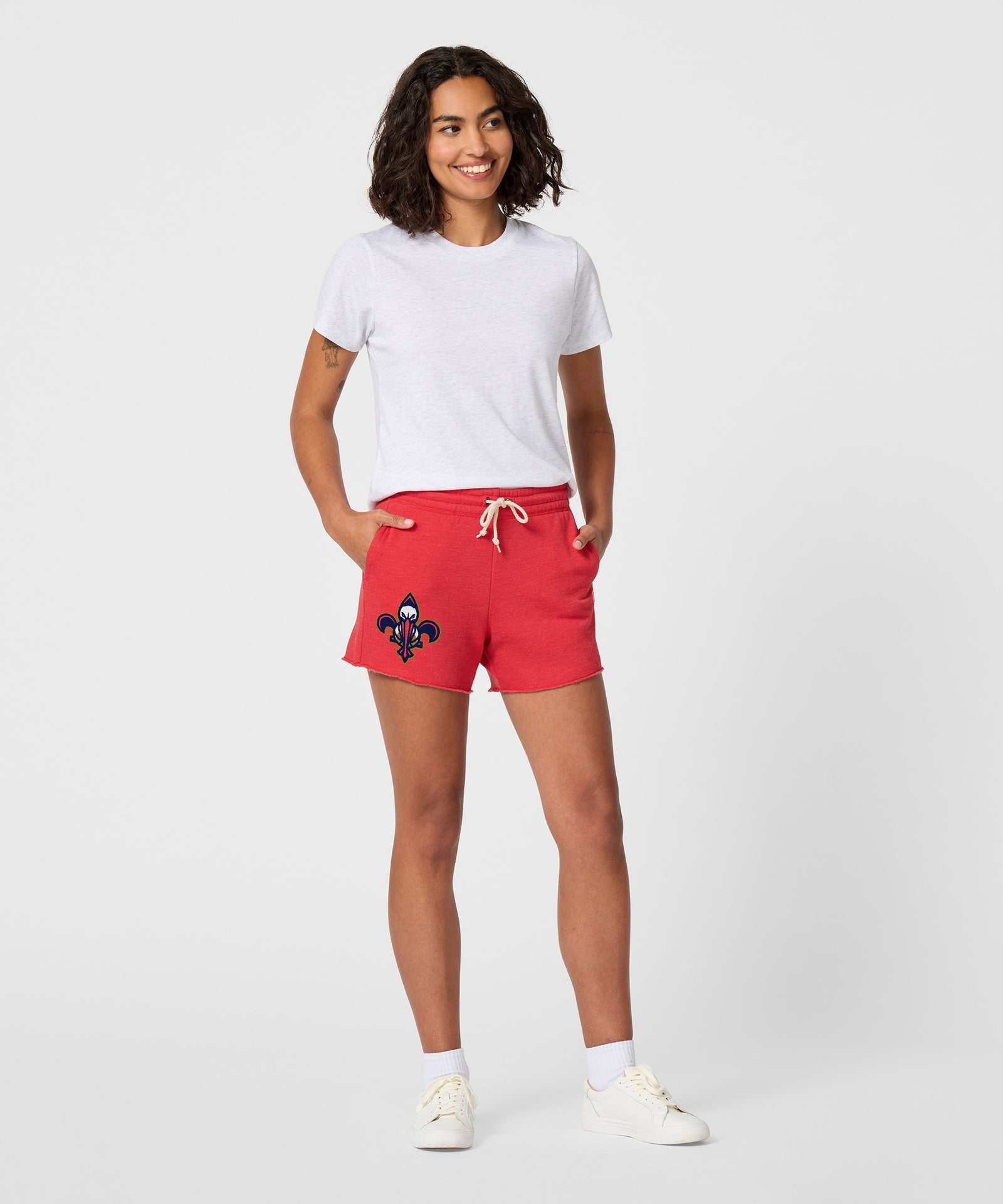 Women's New Orleans Pelicans Logo Sweat Shorts