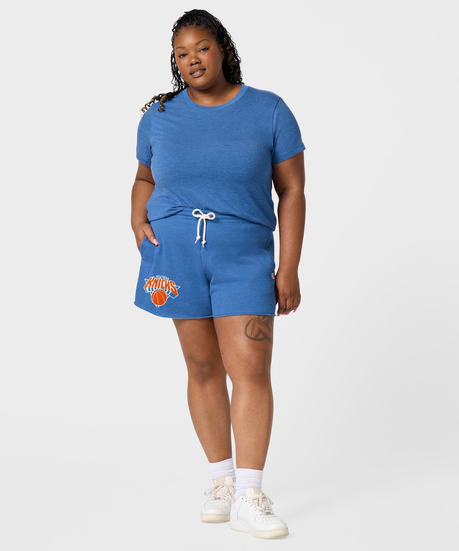 Women's New York Knicks Logo Sweat Shorts