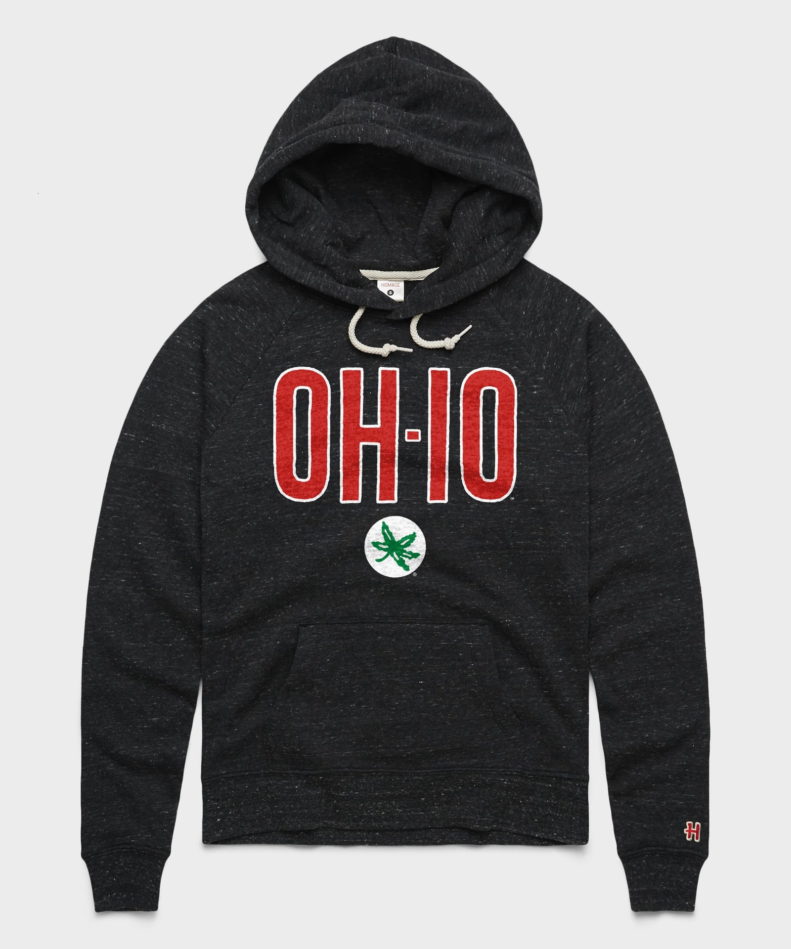 Women's Oh Io Buckeye Leaf Hoodie
