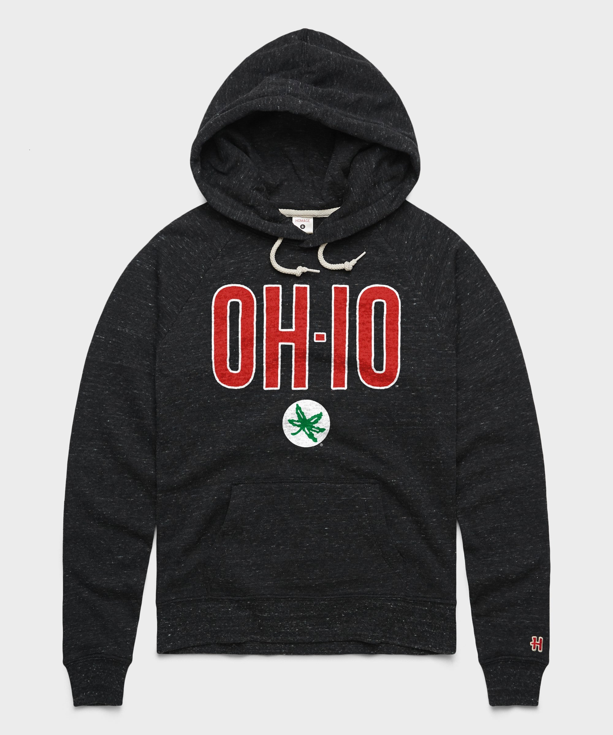 Women's Oh Io Buckeye Leaf Hoodie