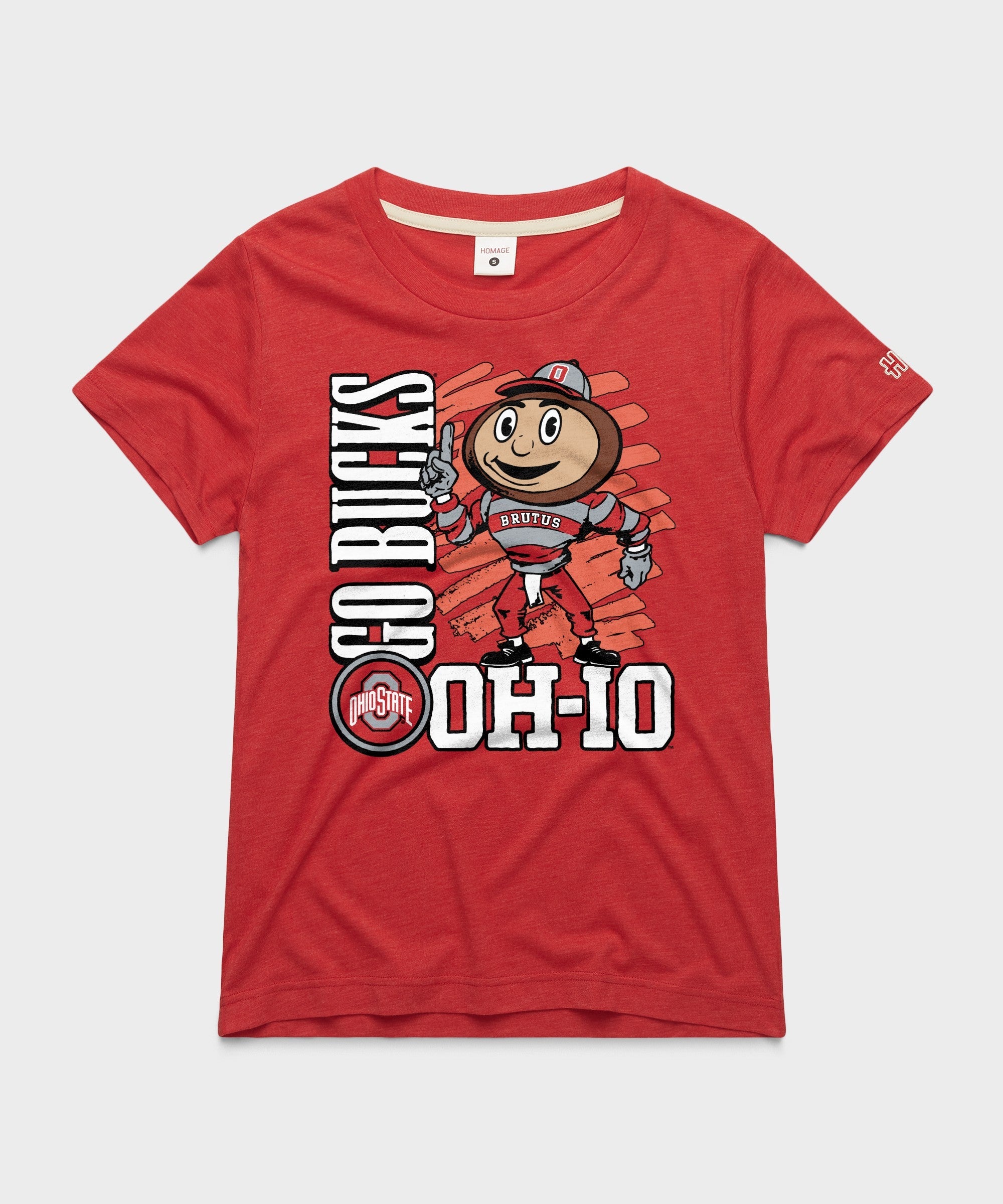 Women's Ohio State Brutus Go Bucks OH-IO Red