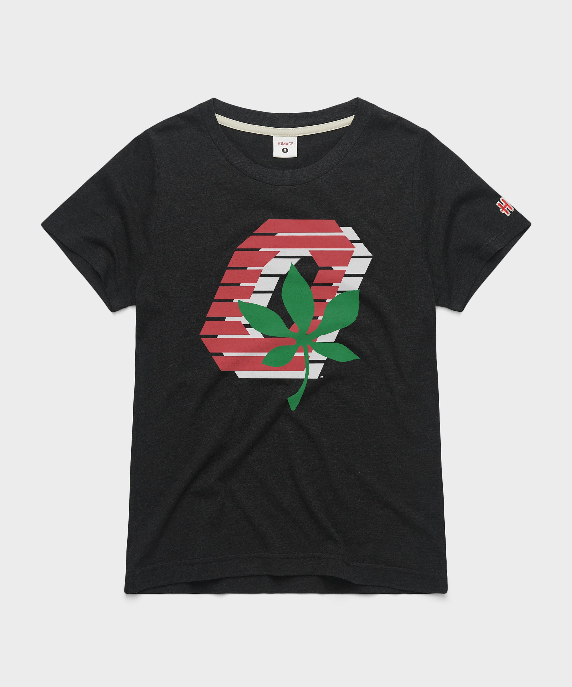 Women's Ohio State Buckeye Leaf