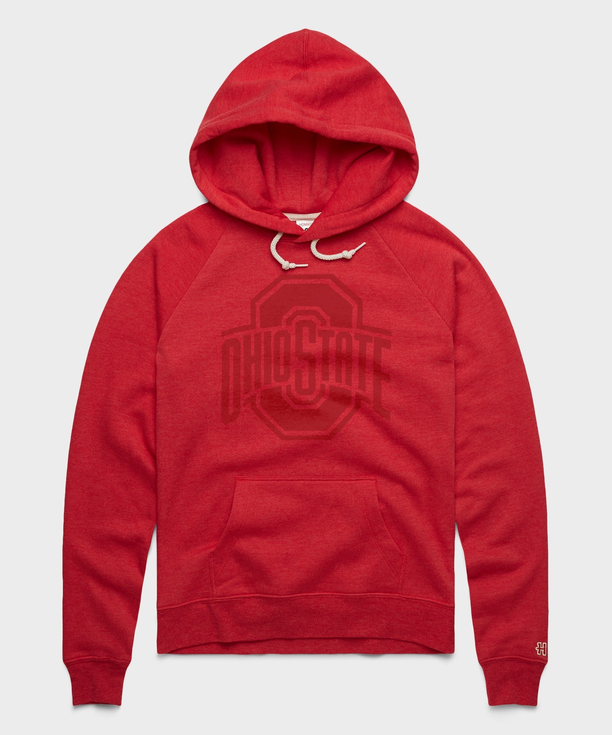 Women's Ohio State Buckeyes All Scarlet Hoodie