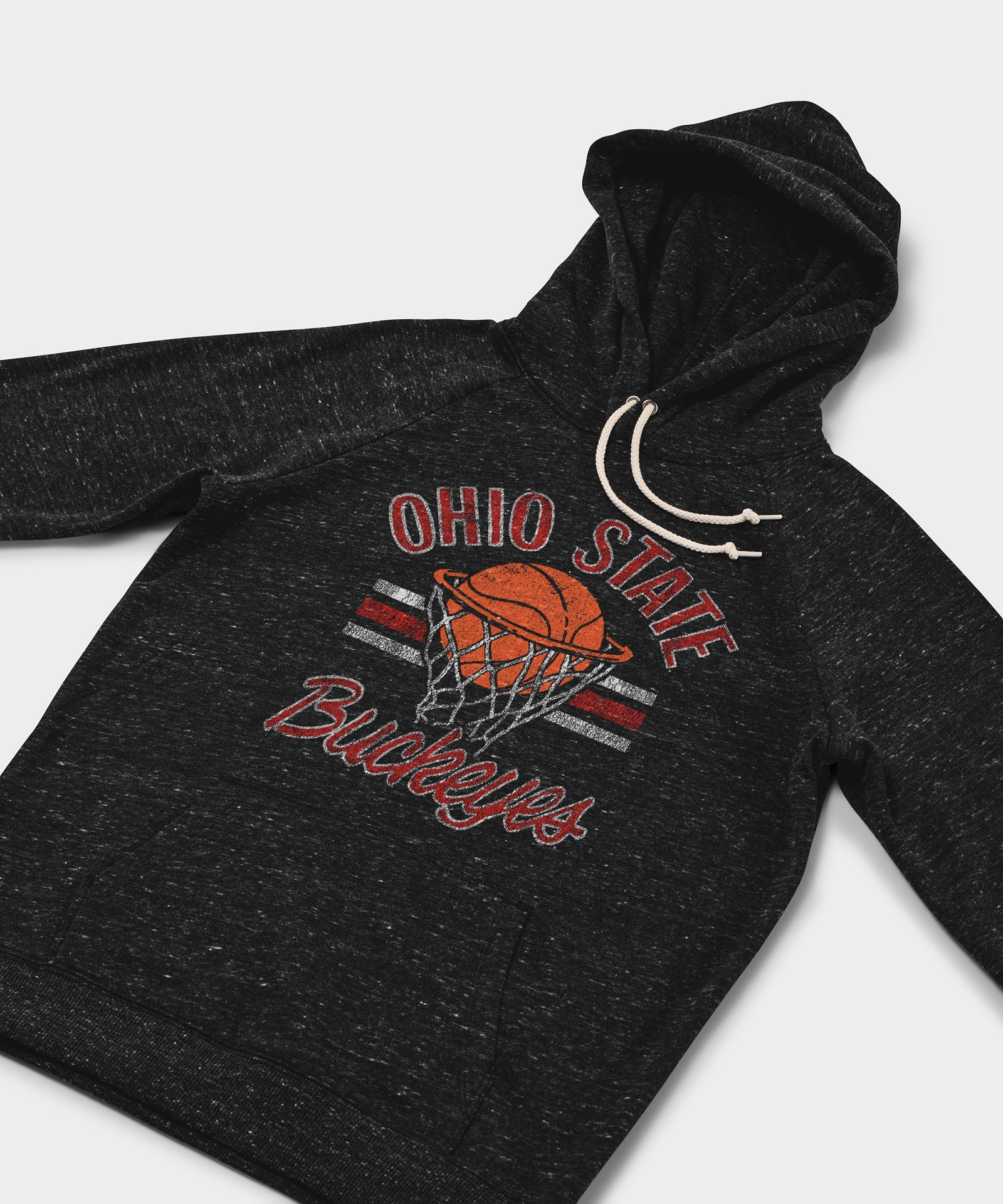 Women's Ohio State Buckeyes Basketball Stripe Hoodie