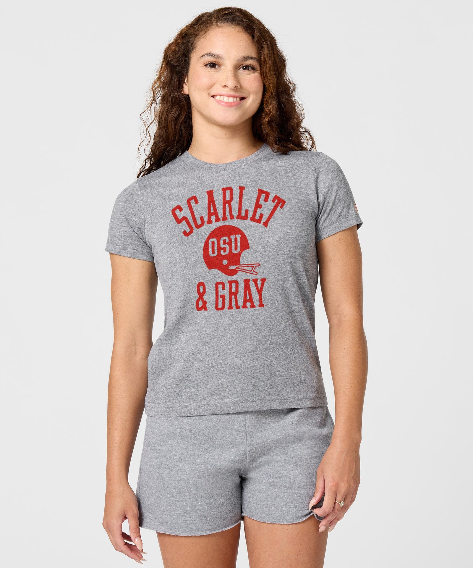 Women's Osu Scarlet And Gray