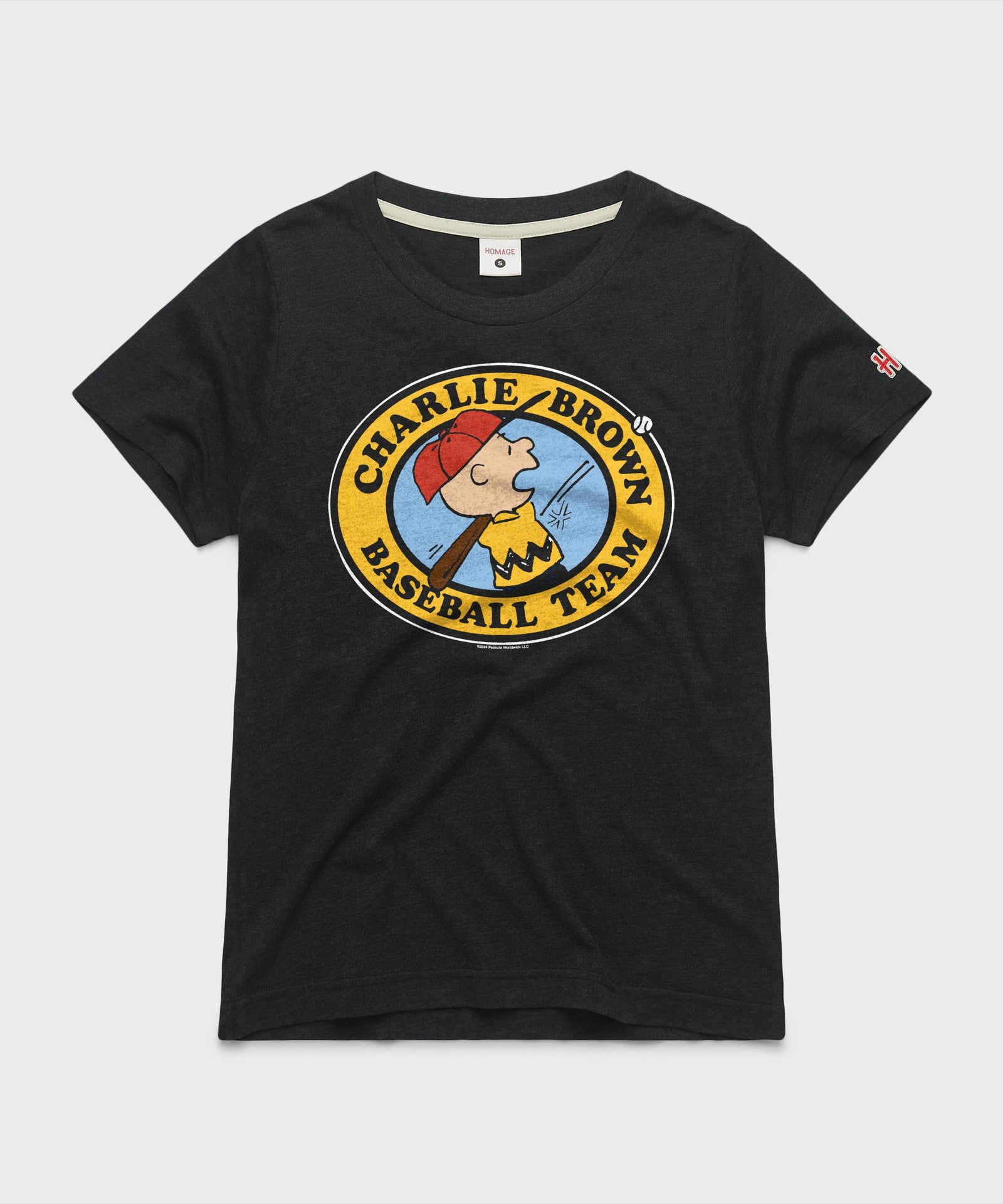 Women's Peanuts Charlie Brown Baseball Team