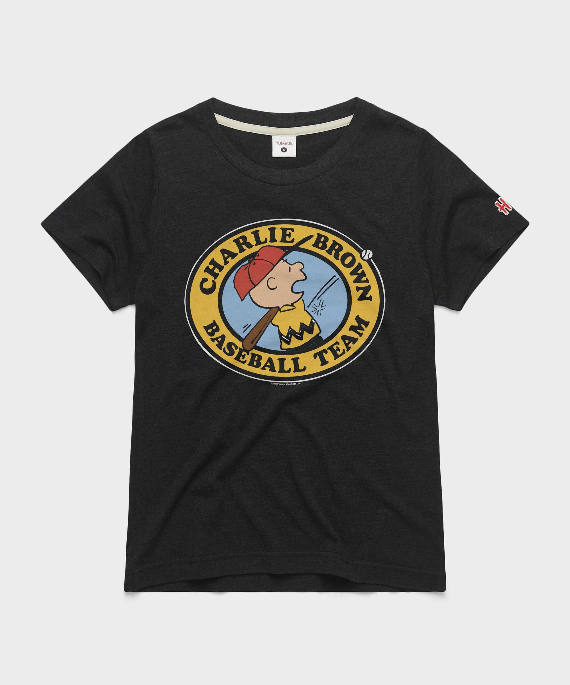 Women's Peanuts Charlie Brown Baseball Team