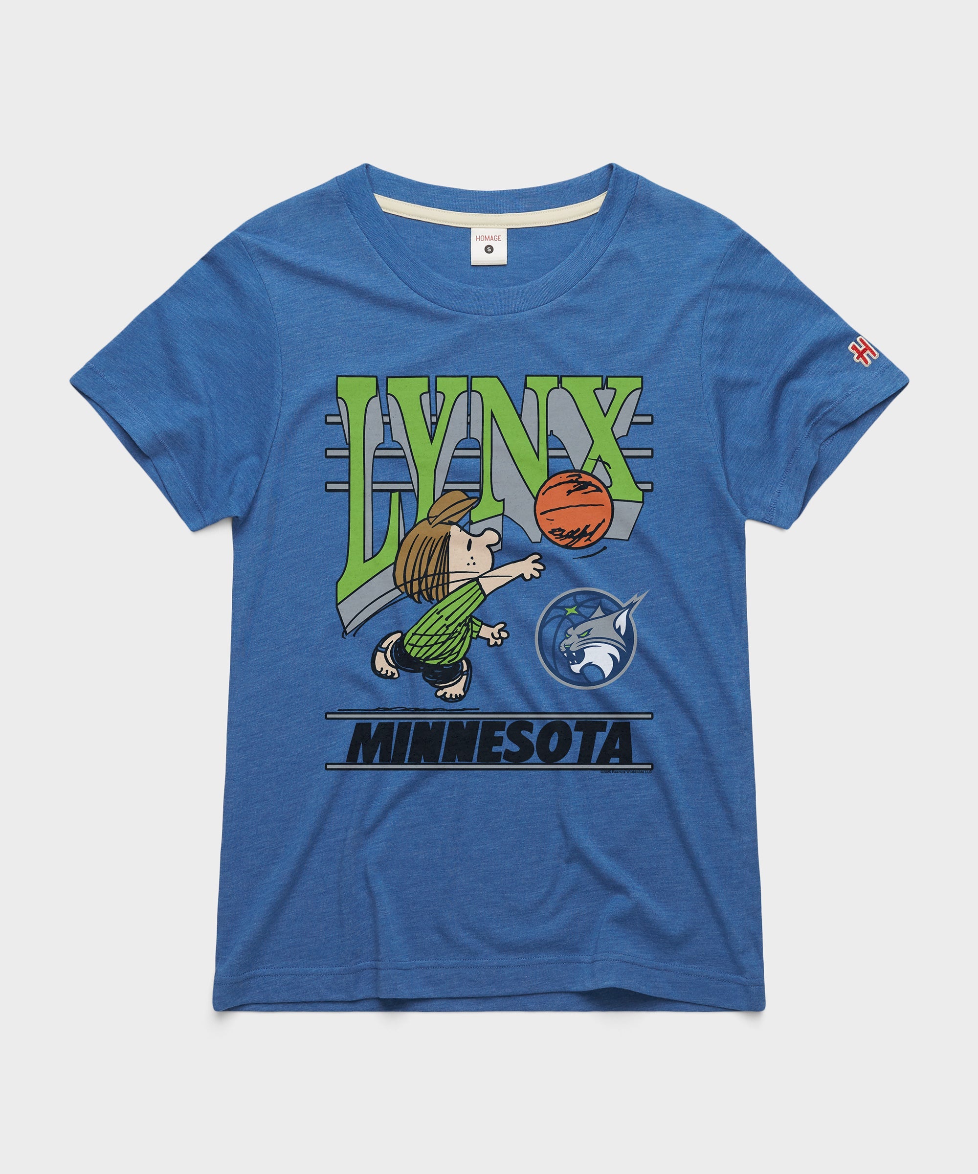 Women's Peanuts Peppermint Patty x Minnesota Lynx Royal Blue