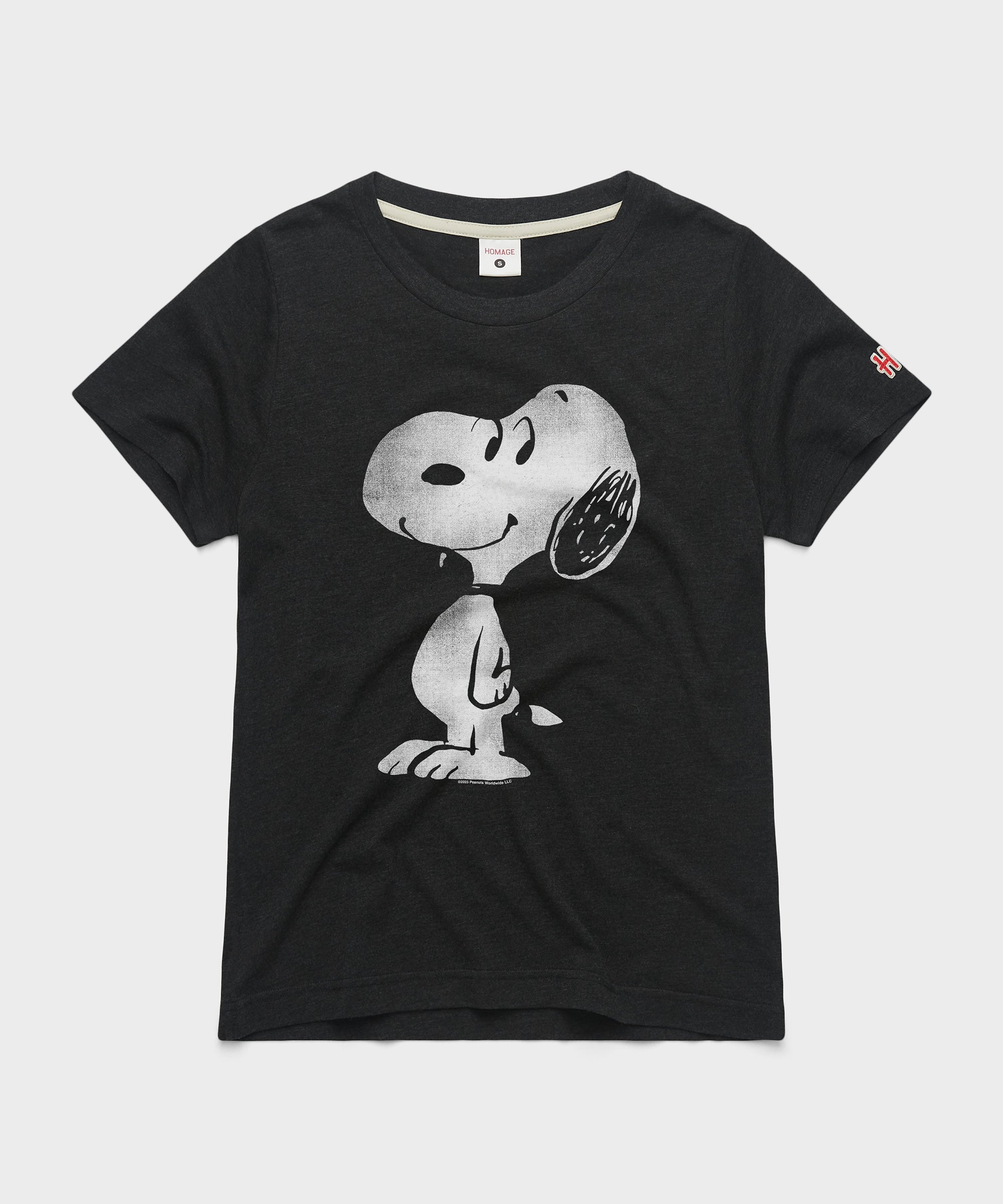 Women's Peanuts Snoopy Character Charcoal