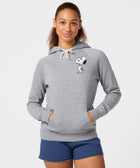 Women's Peanuts Snoopy Left Chest Hoodie