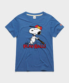Women's Peanuts Snoopy Play Ball