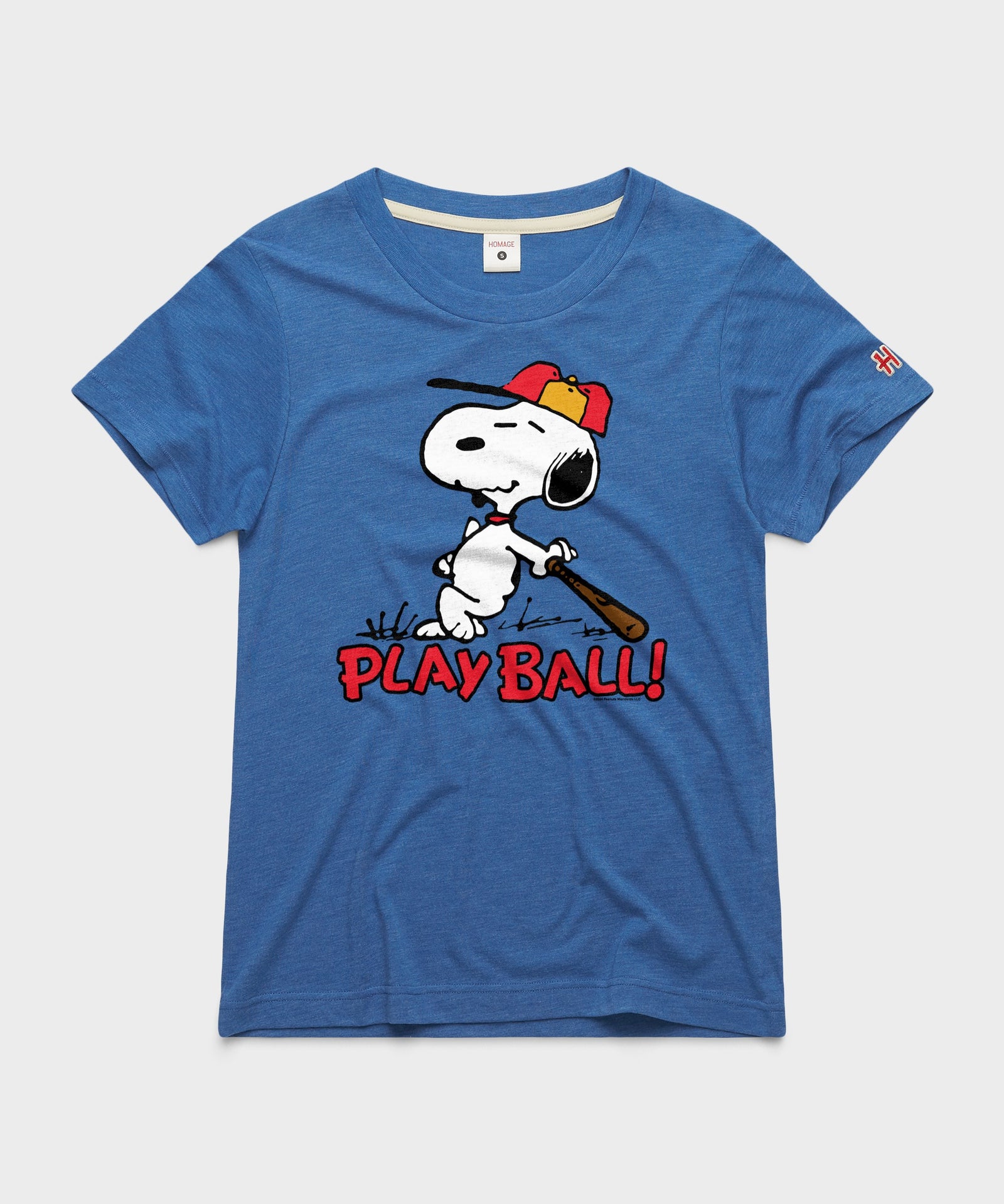 Women's Peanuts Snoopy Play Ball