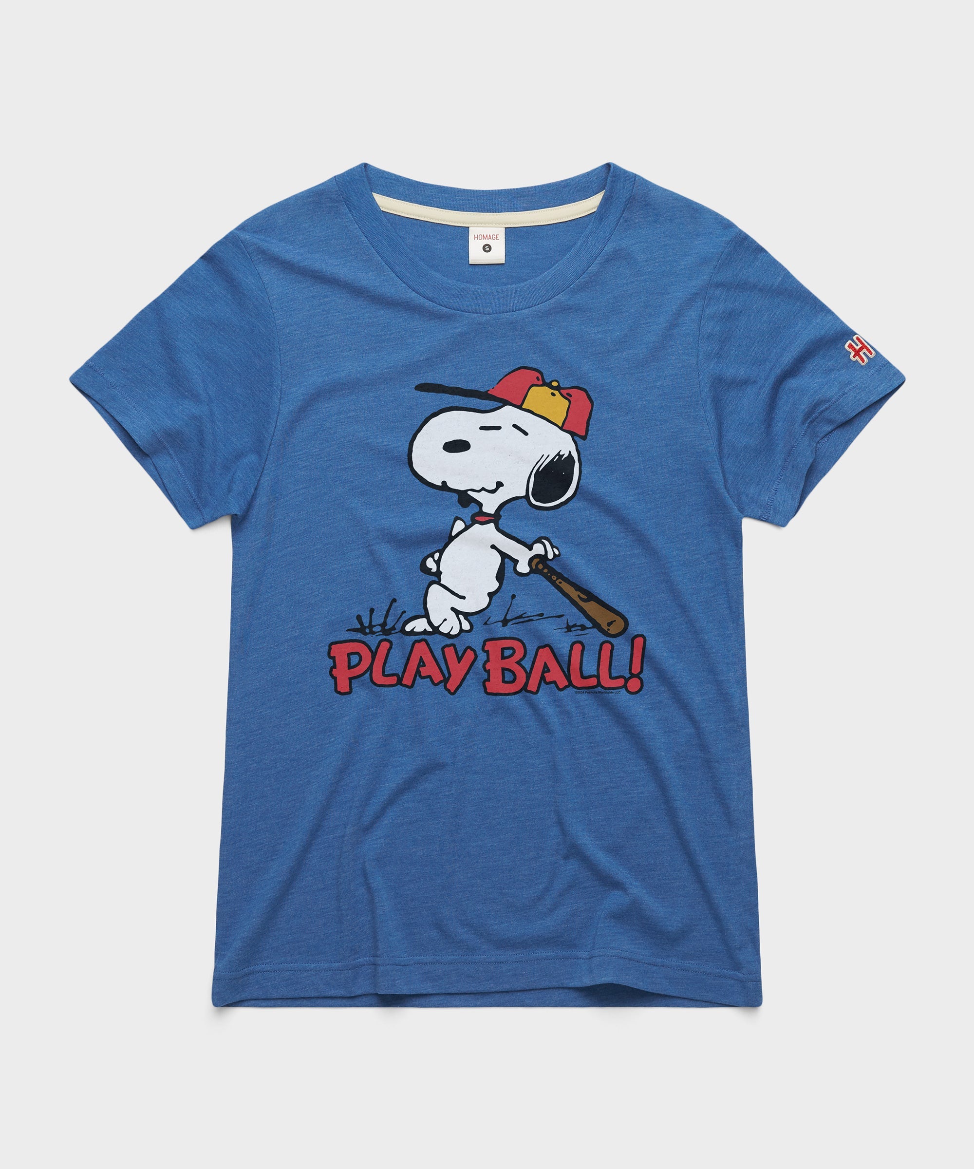 Women's Peanuts Snoopy Play Ball