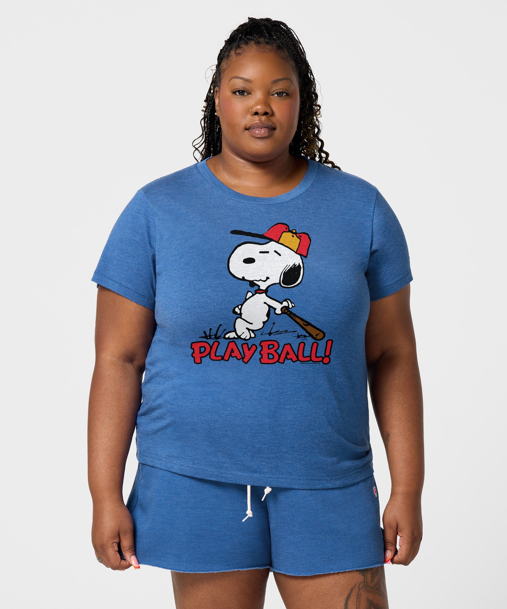 Women's Peanuts Snoopy Play Ball