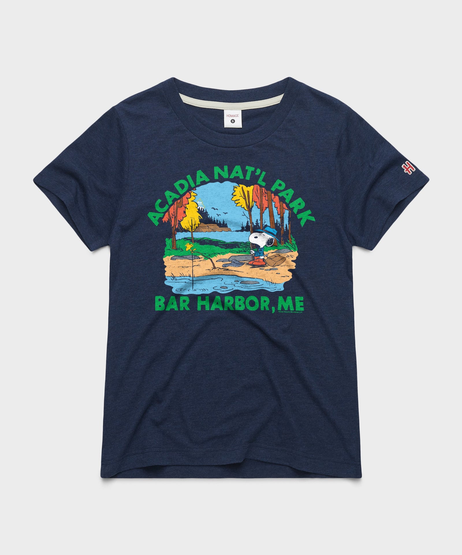 Women's Peanuts Snoopy X Acadia National Park