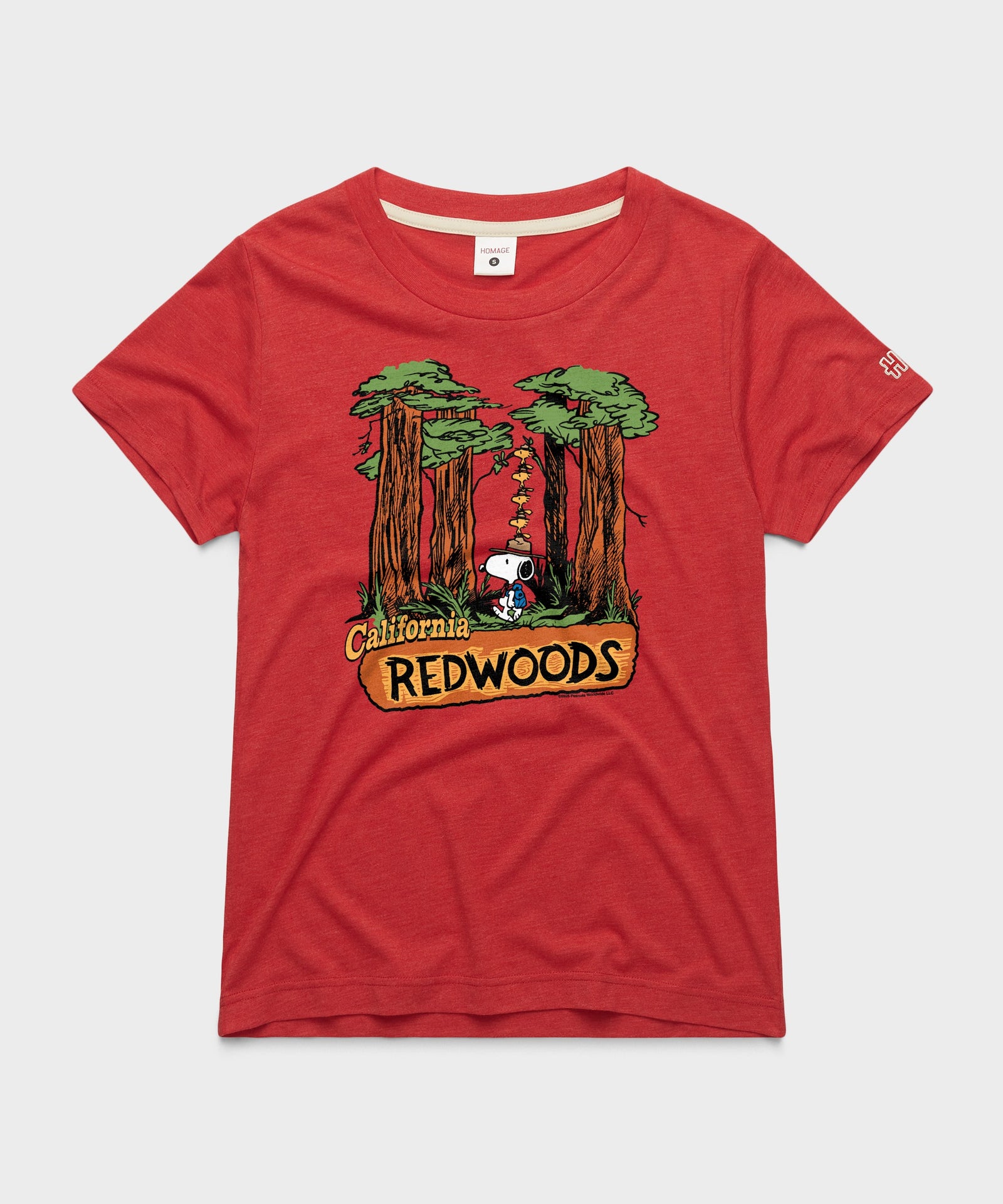 Women's Peanuts Snoopy X California Redwoods