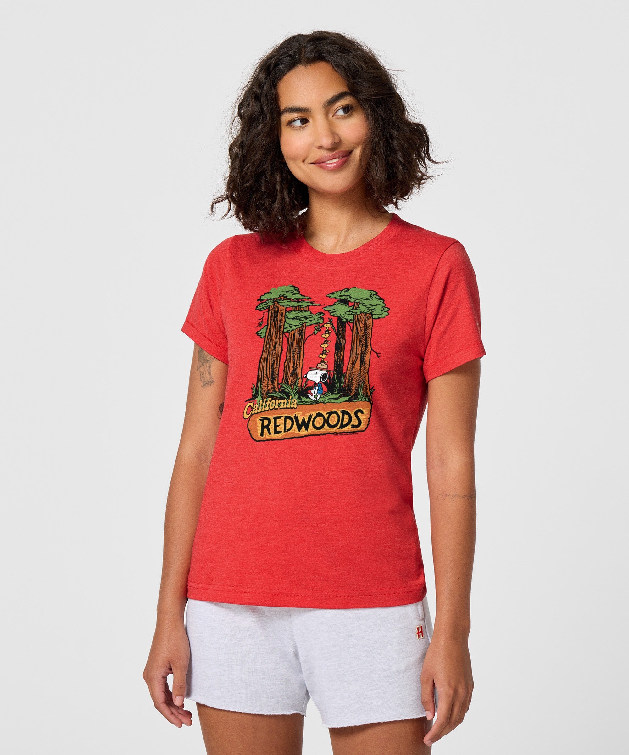 Women's Peanuts Snoopy X California Redwoods