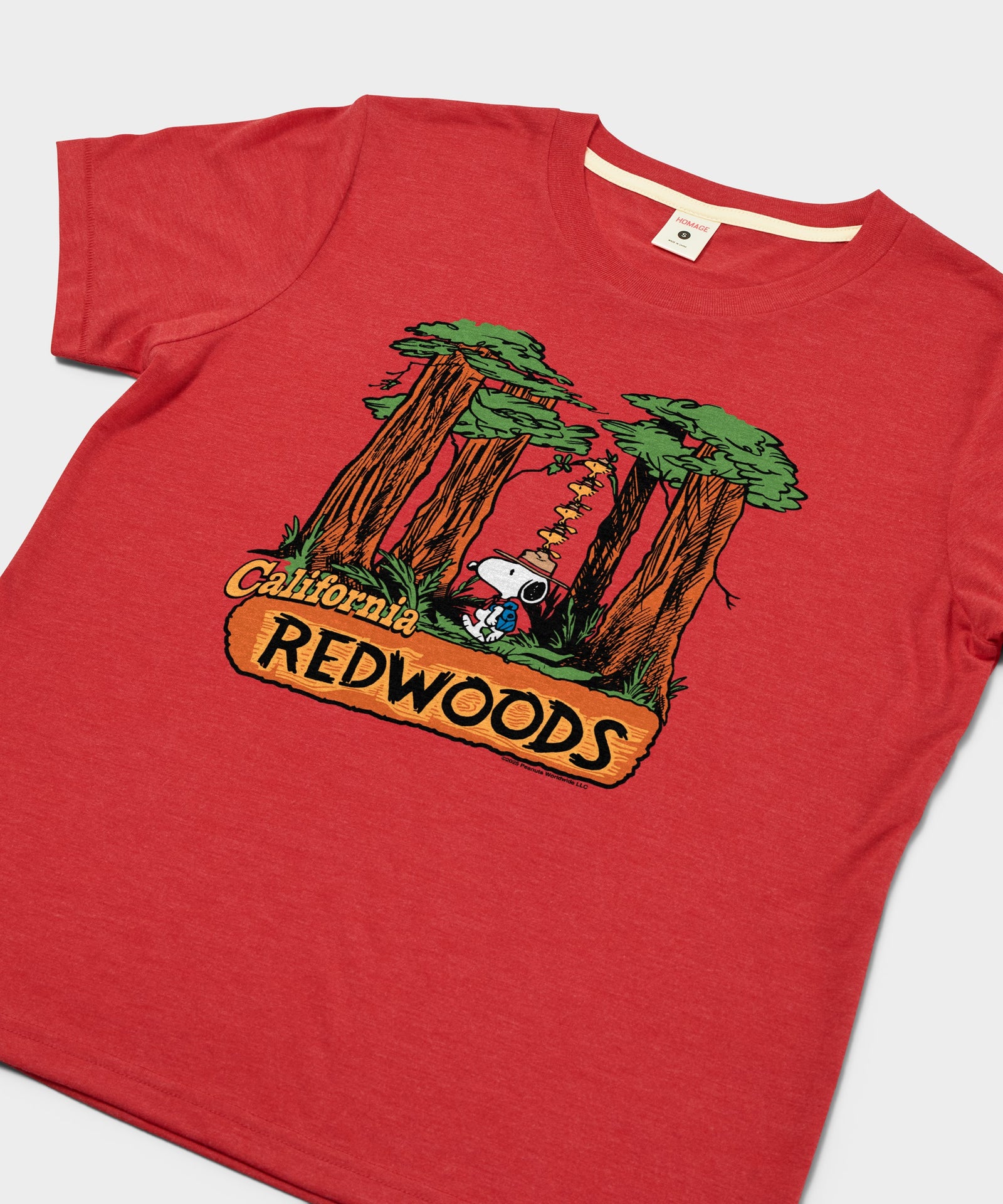 Women's Peanuts Snoopy X California Redwoods