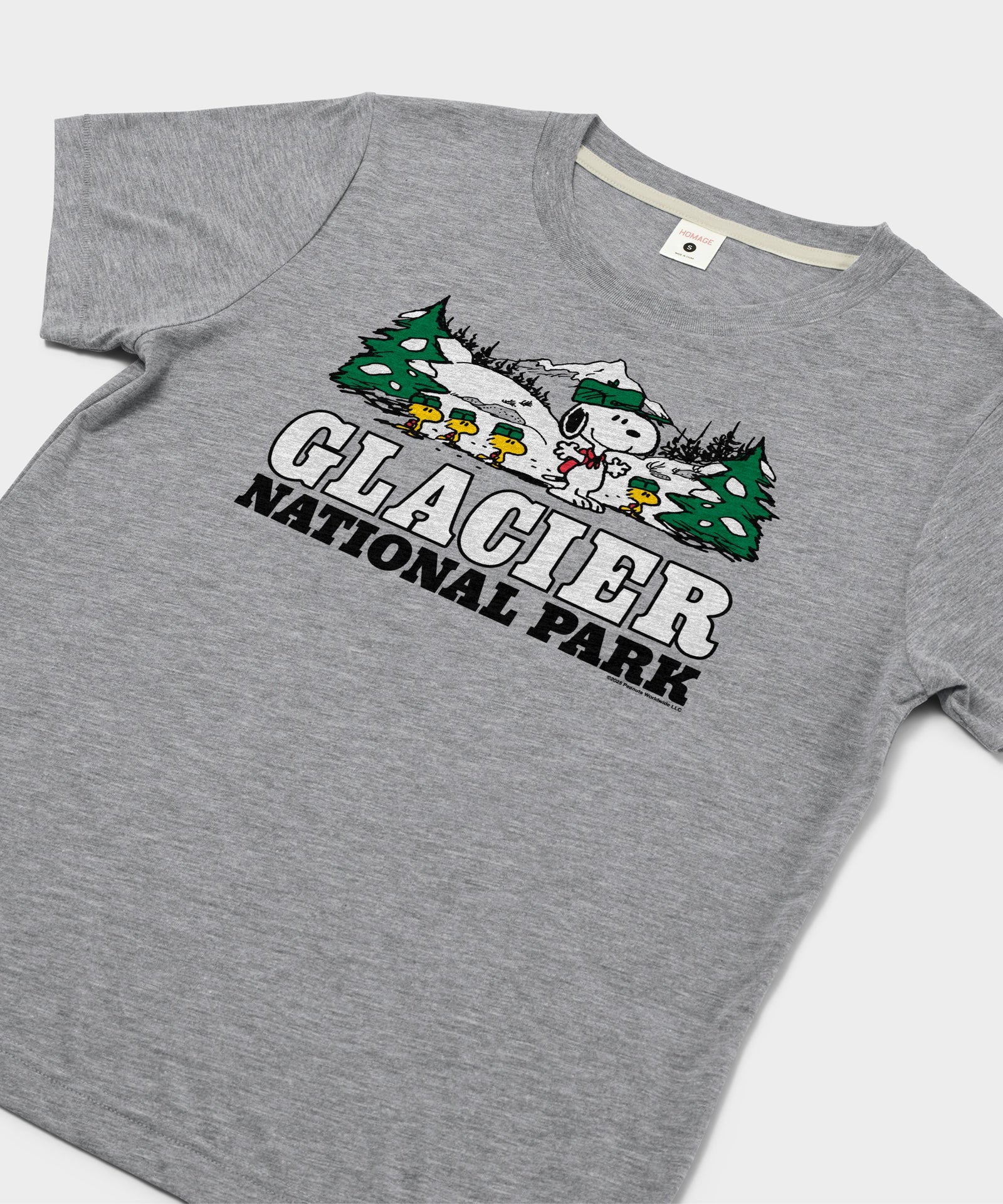Women's Peanuts Snoopy X Glacier National Park