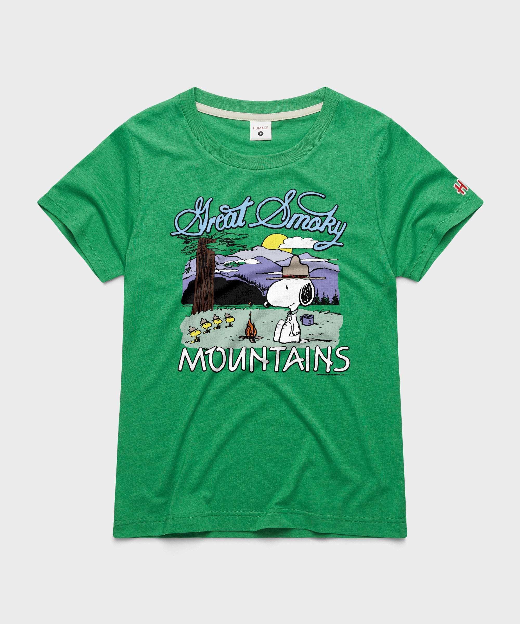 Women's Peanuts Snoopy X Great Smoky Mountains National Park