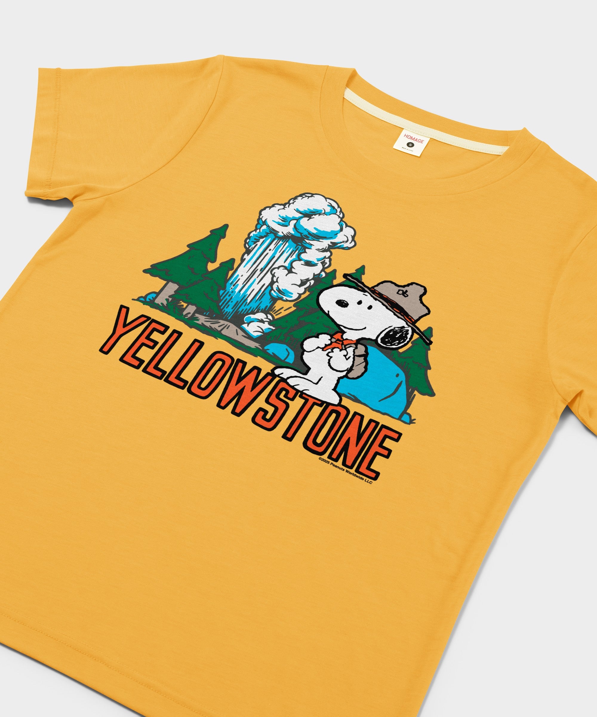Women's Peanuts Snoopy X Yellowstone National Park