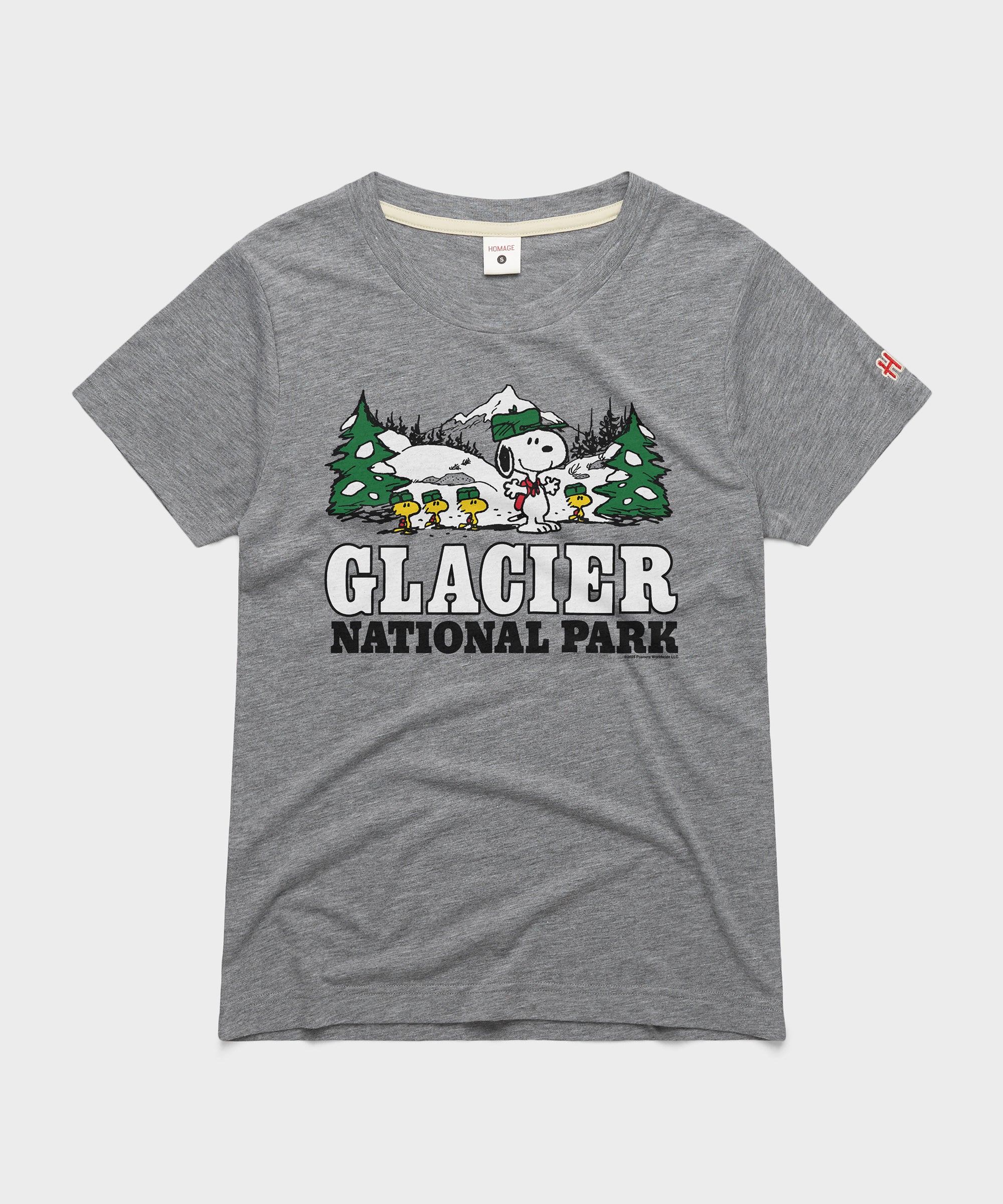 Women's Peanuts Snoopy x Glacier National Park