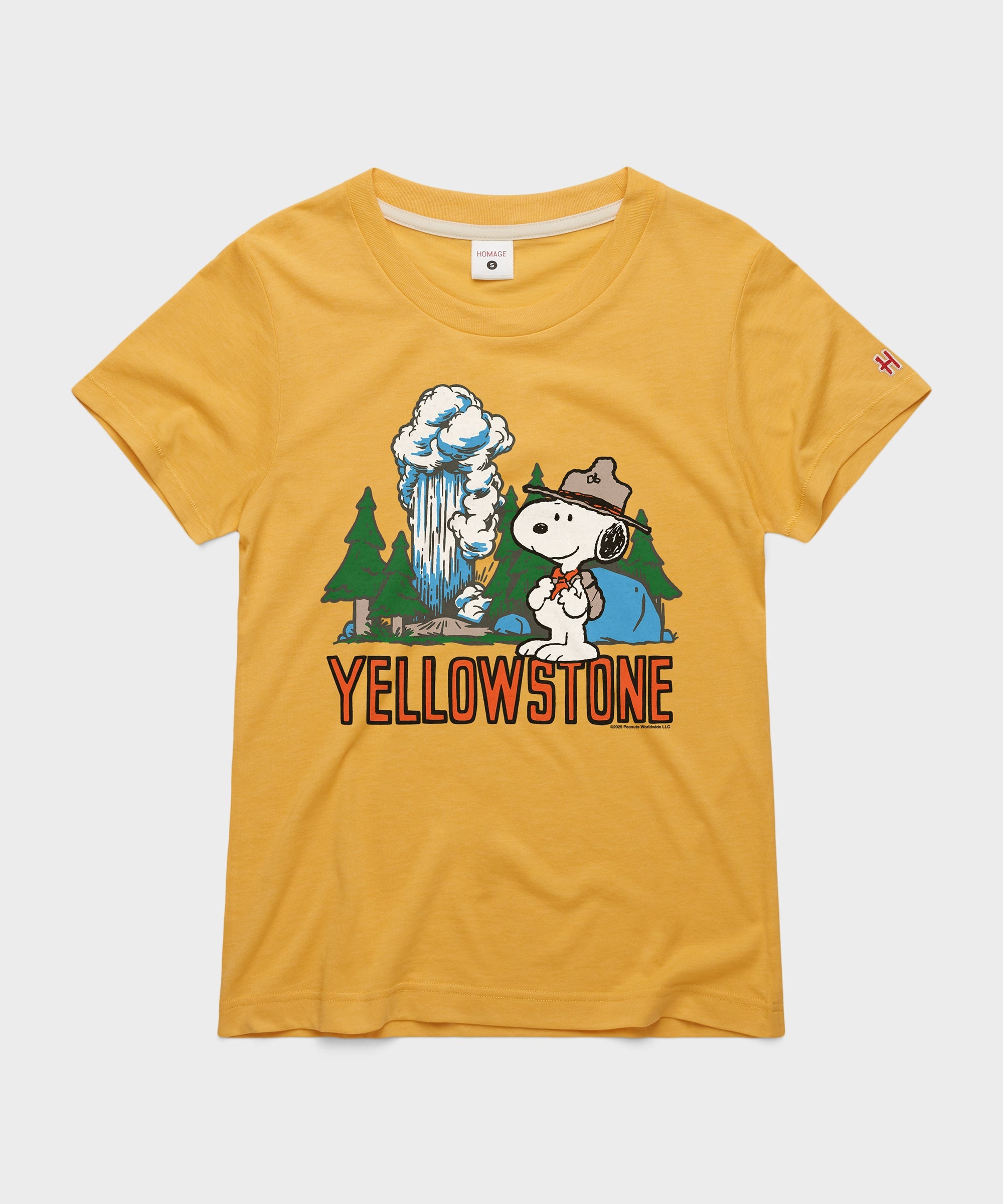 Women's Peanuts Snoopy x Yellowstone National Park