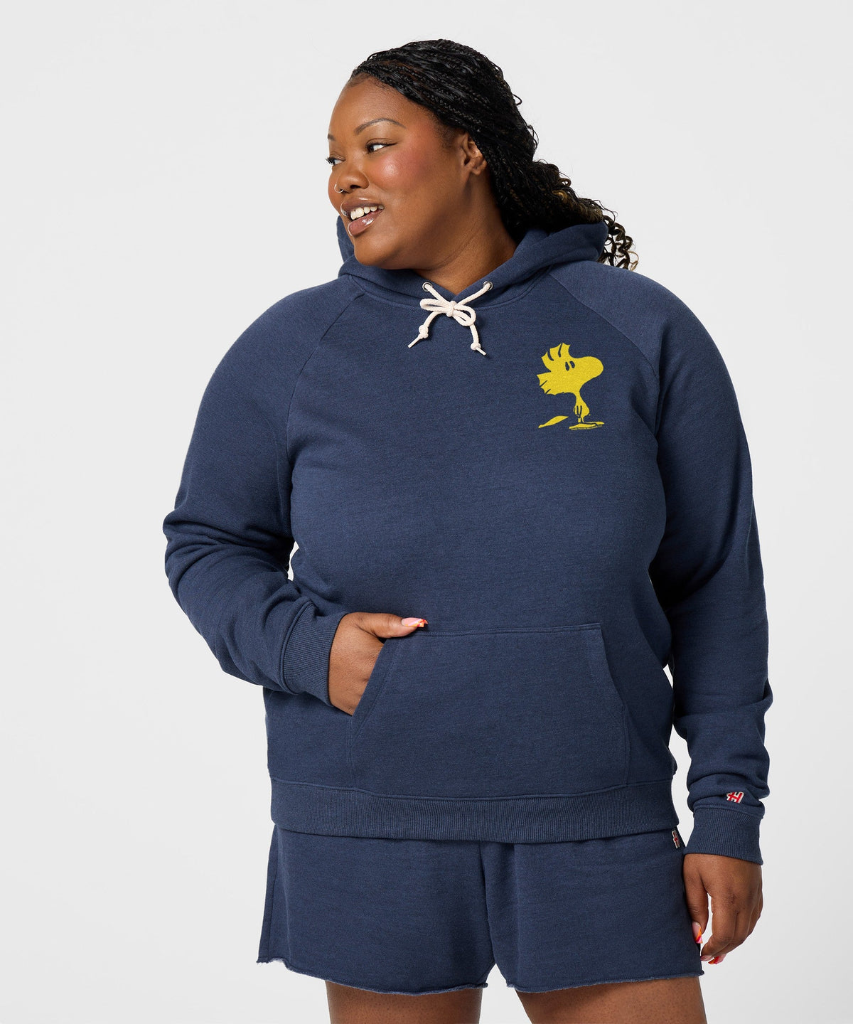 Women's Peanuts Woodstock Left Chest Hoodie