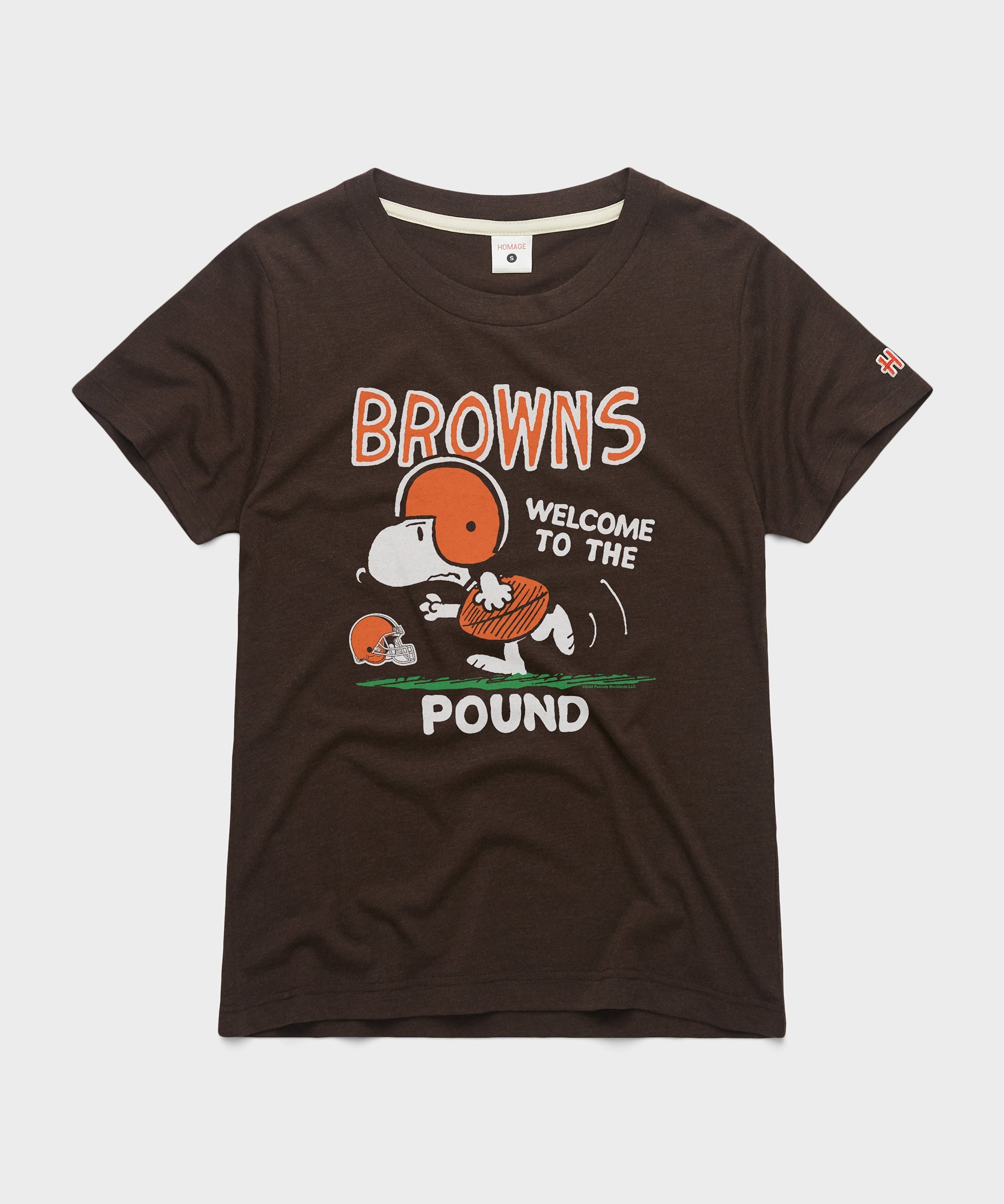 Women's Peanuts x Cleveland Browns Welcome To The Pound