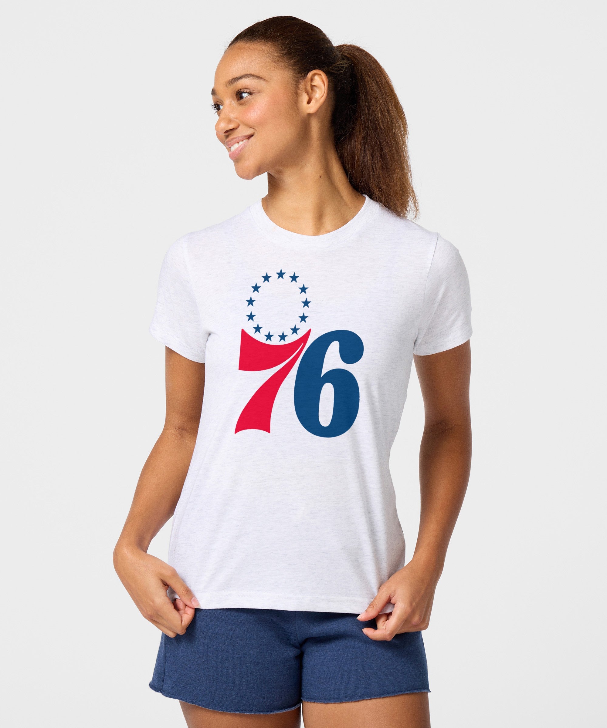 Women's Philadelphia 76Ers Logo