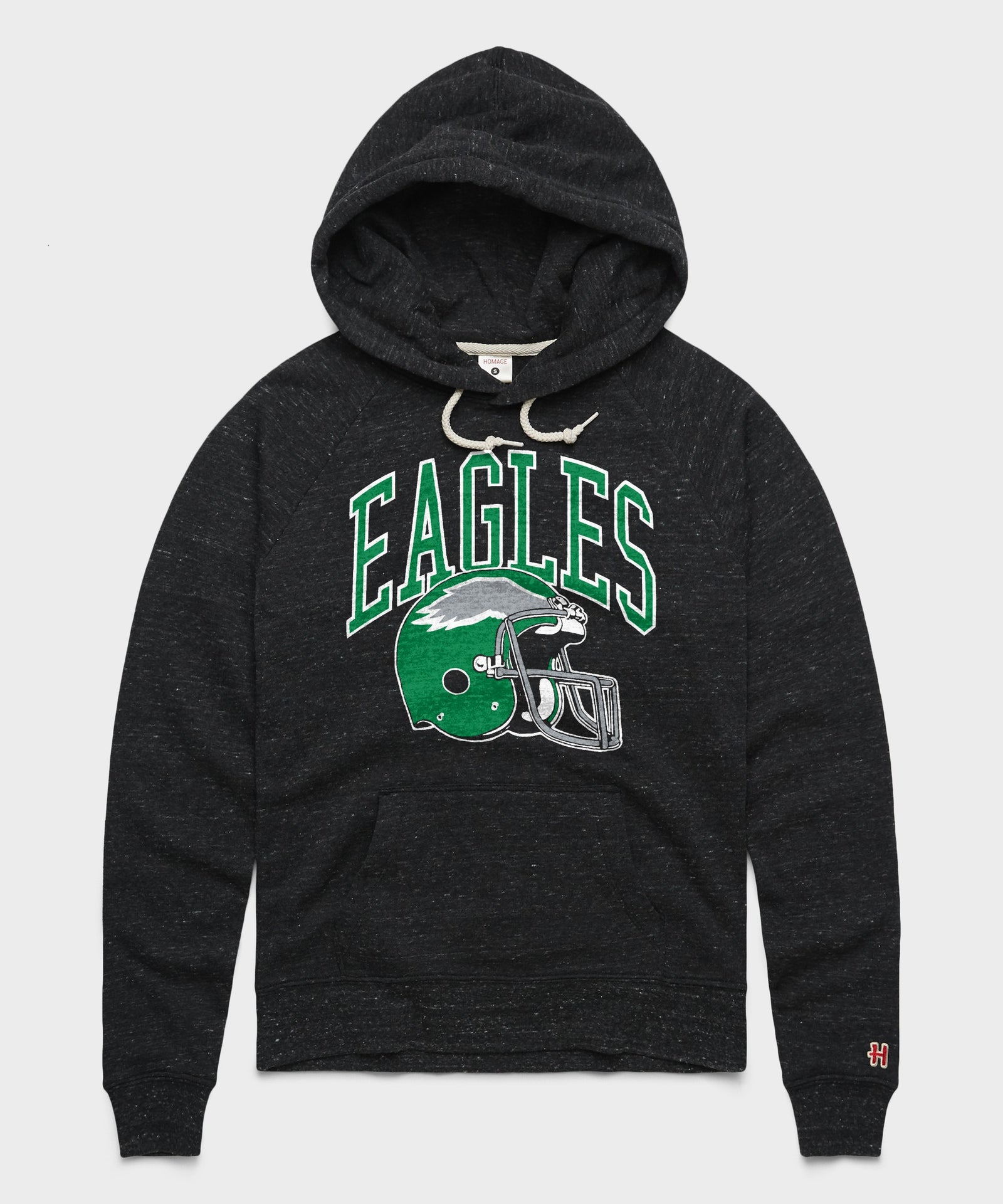 Women's Philadelphia Eagles Helmet Retro Hoodie