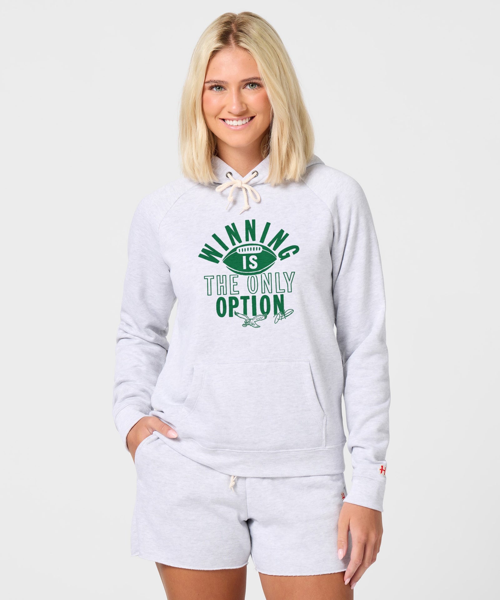 Women's Philadelphia Eagles Jalen Hurts Winning Is The Only Option Hoodie