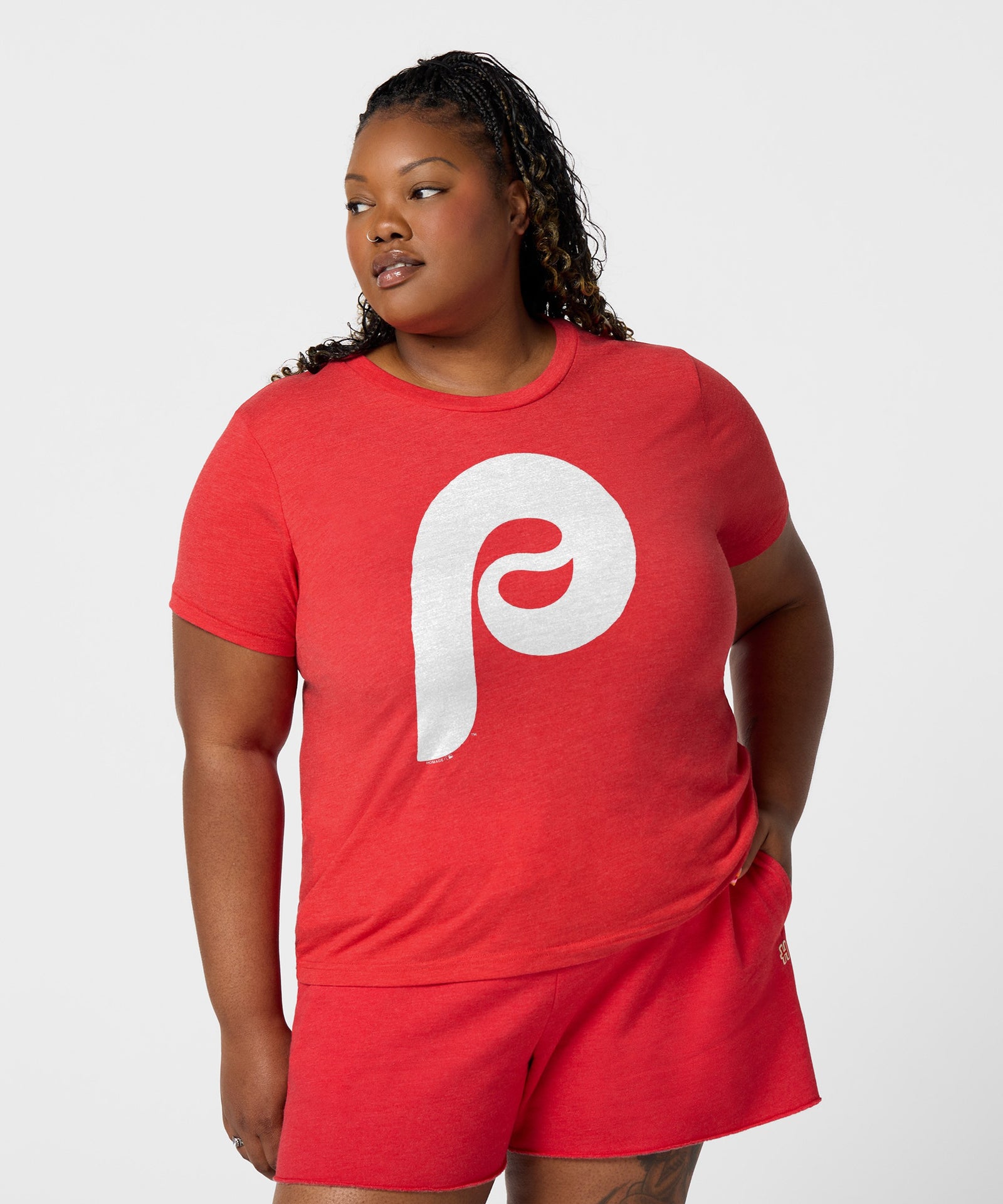 Women's Philadelphia Phillies Cap Logo '70