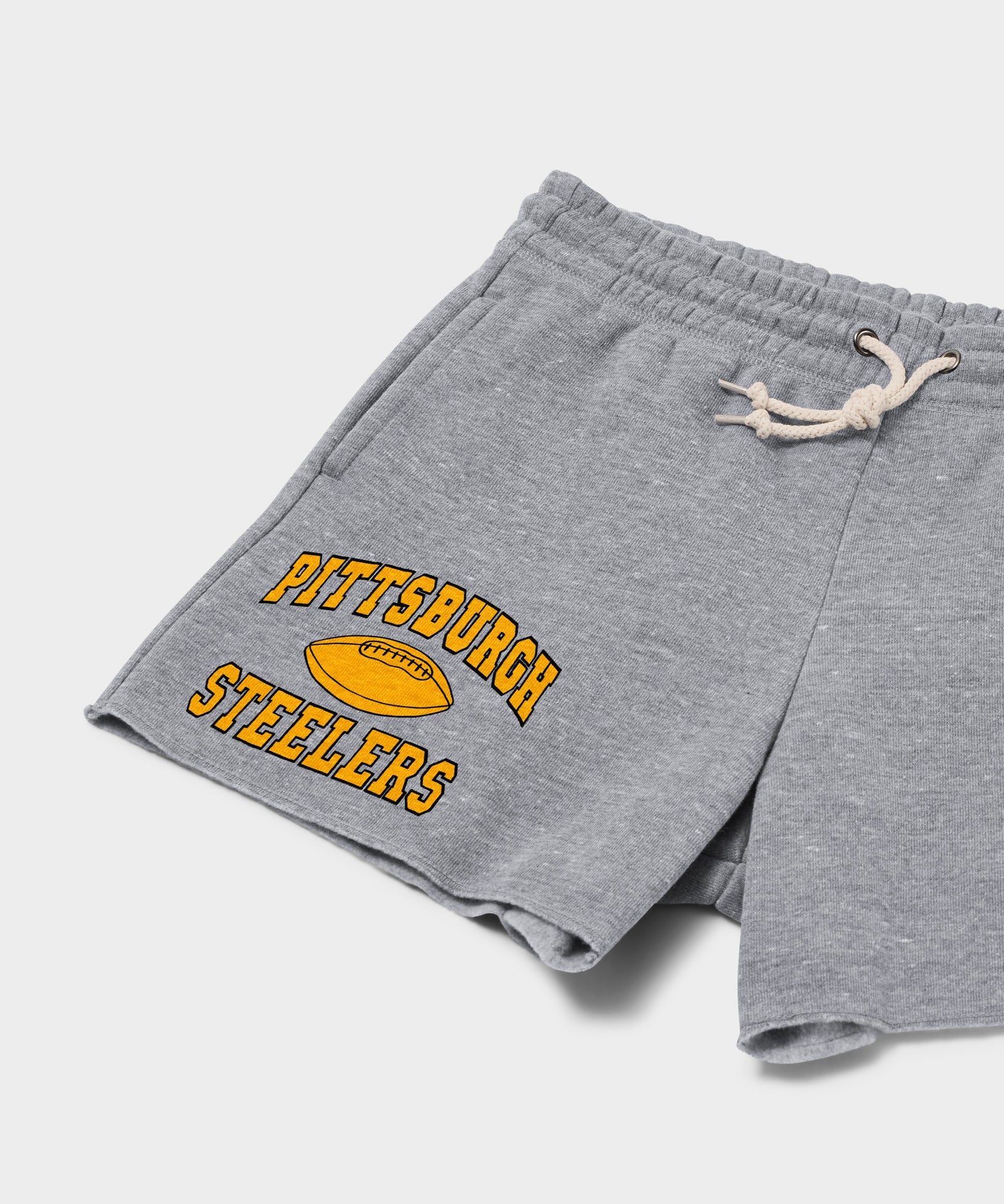 Women's Pittsburgh Steelers Gridiron Sweat Shorts
