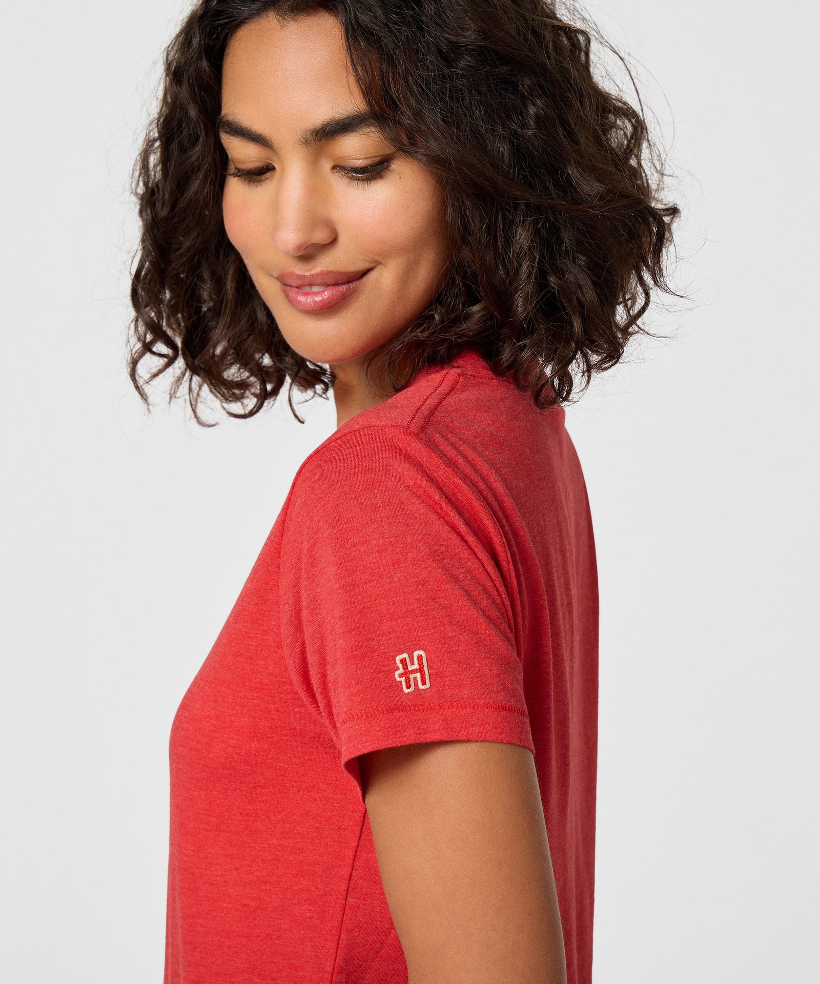 Women's Script Ohio All Scarlet